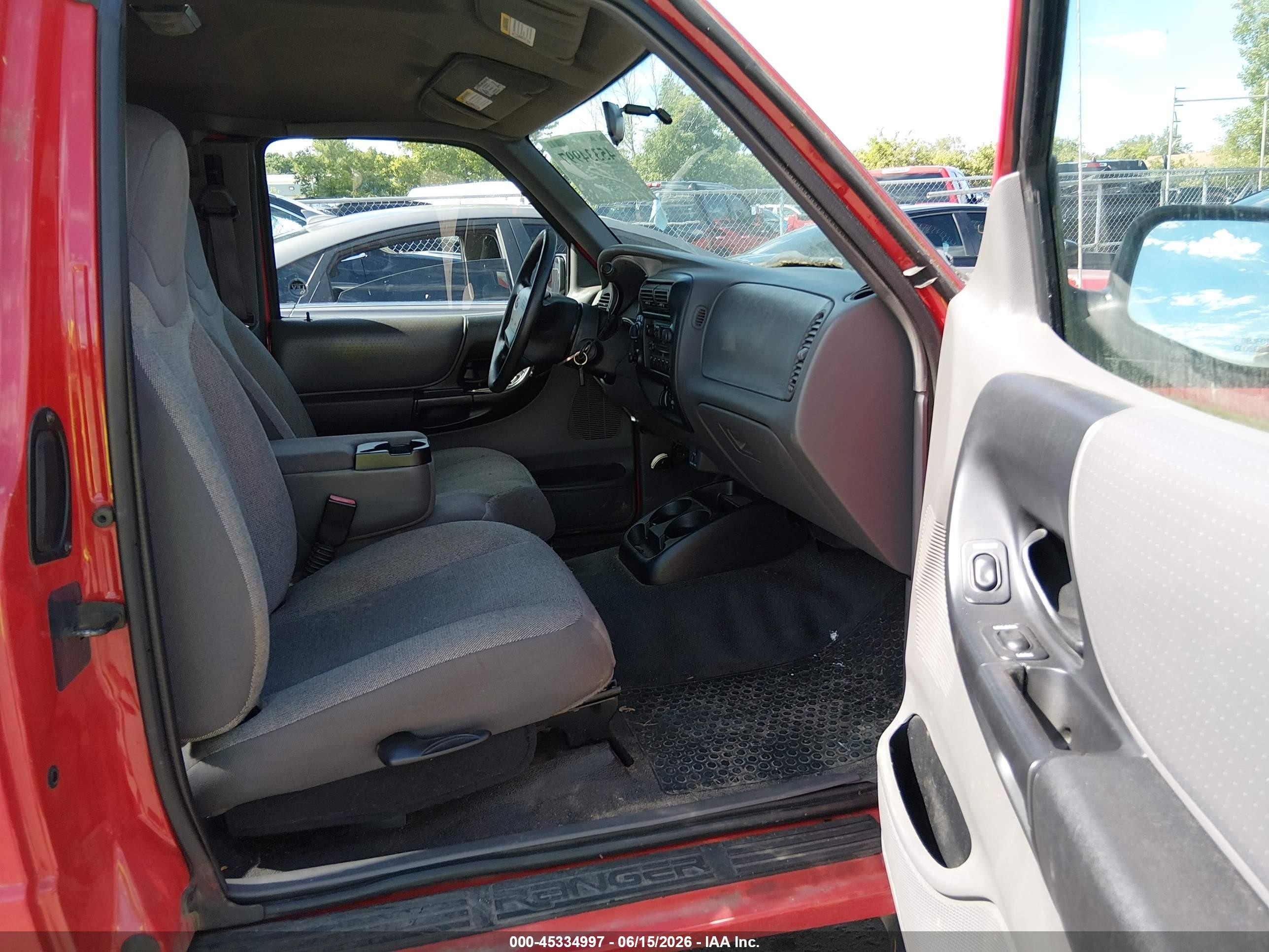 2002 Ford Ranger Edge/xlt Red vin: 1FTZR45E52PA88630
