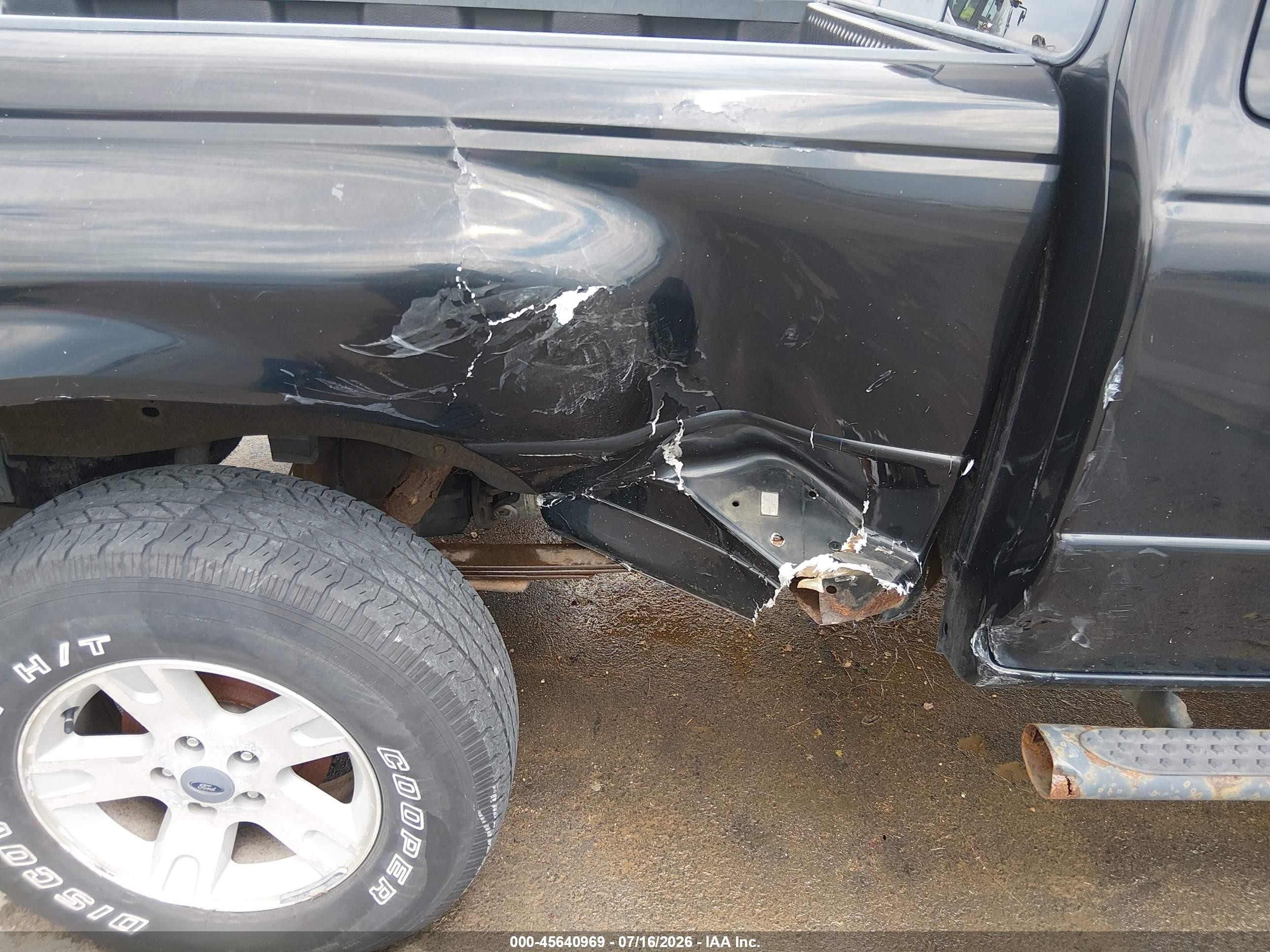 2002 Ford Ranger Edge/xlt Black vin: 1FTZR45E52PB00033