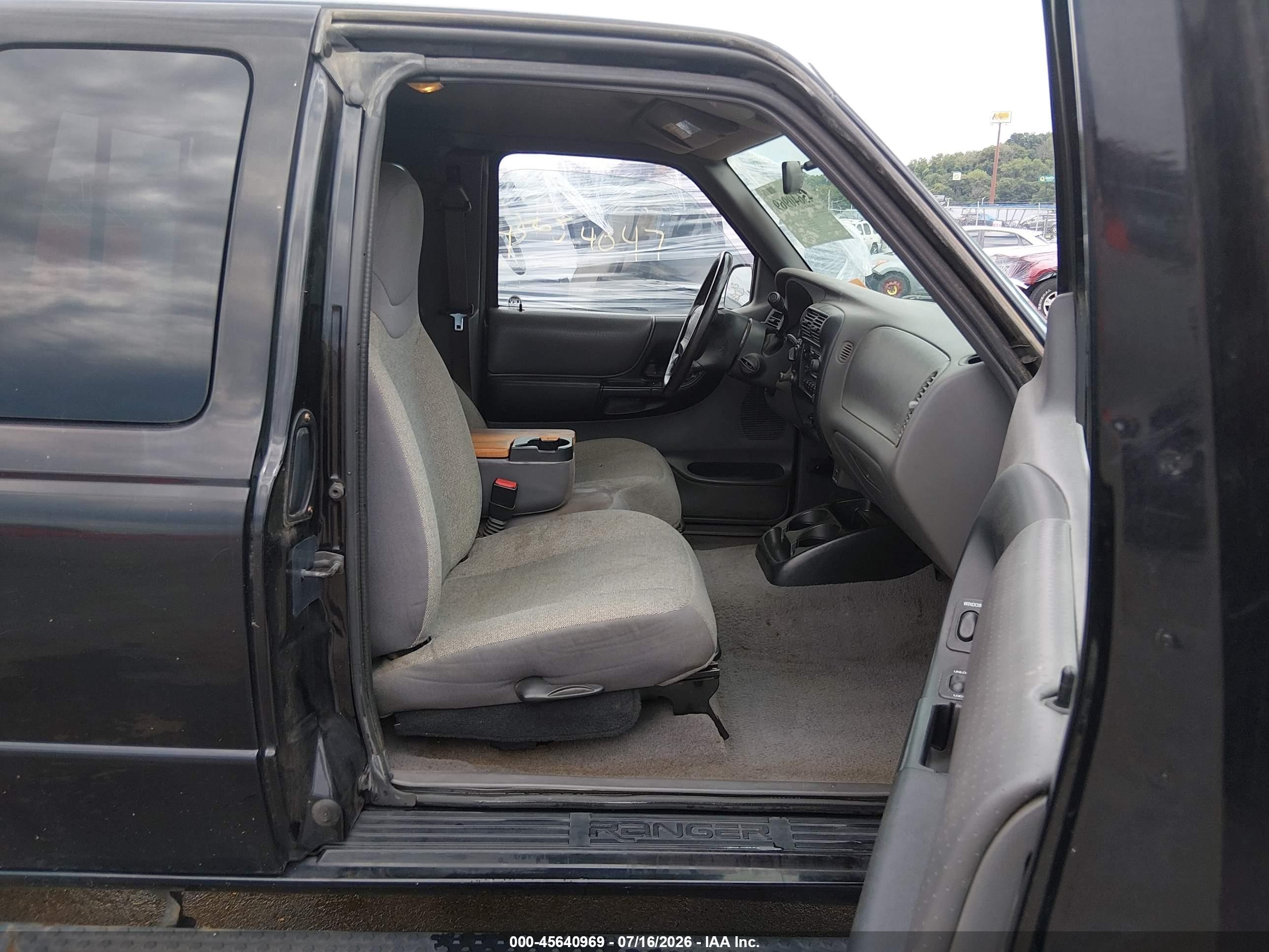 2002 Ford Ranger Edge/xlt Black vin: 1FTZR45E52PB00033