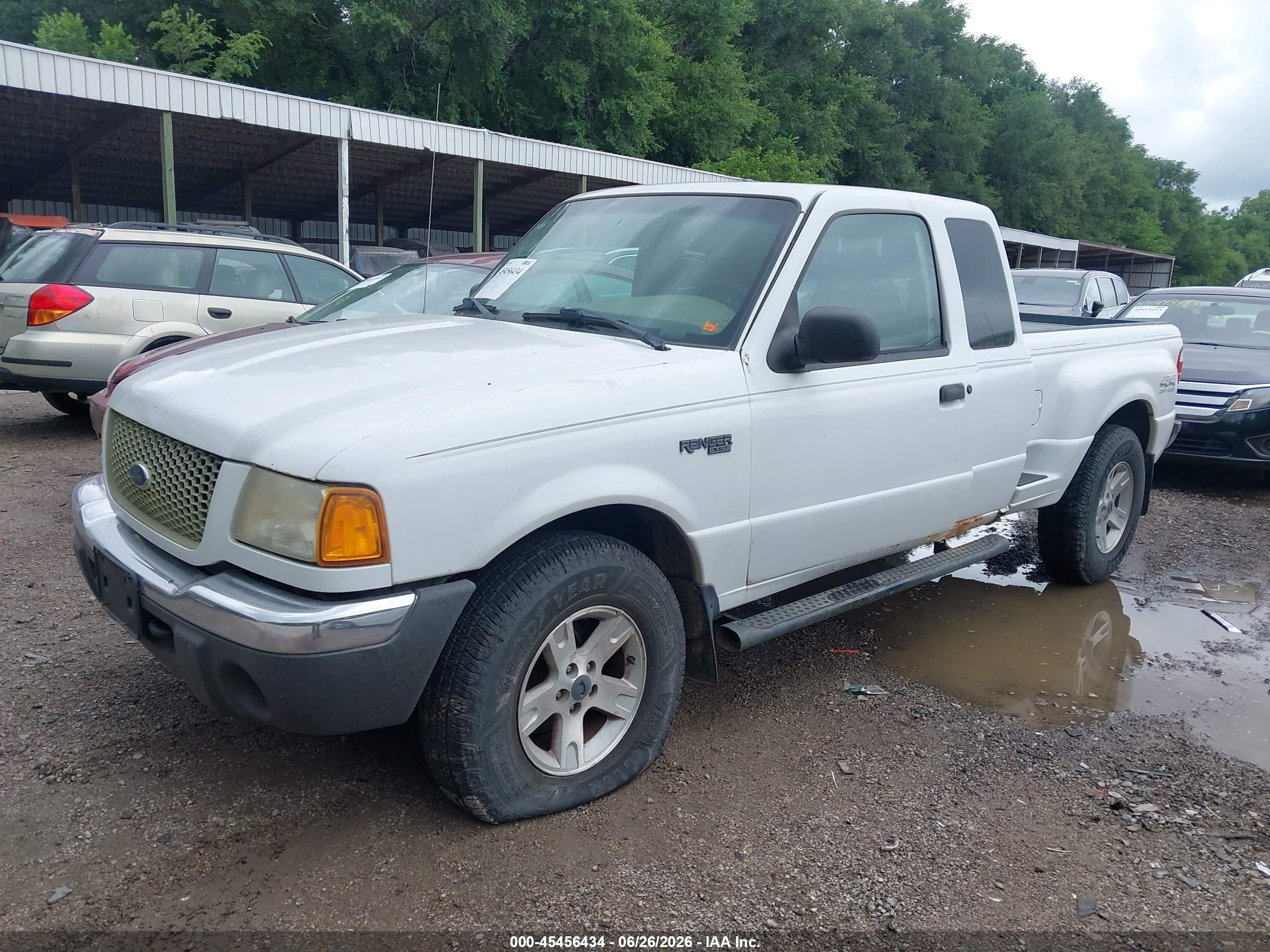 2002 Ford Ranger Edge/xlt White vin: 1FTZR45E52PB58028