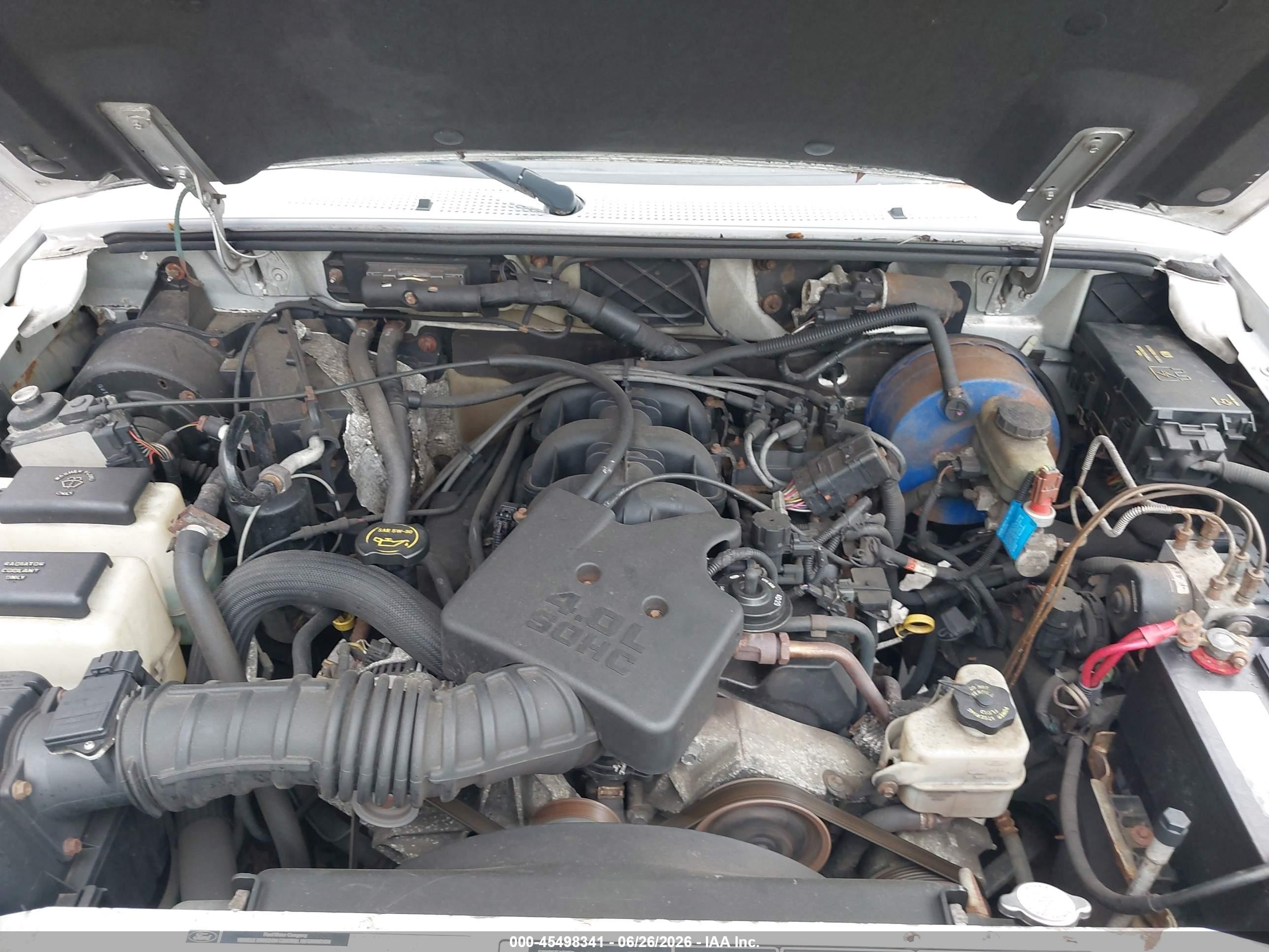 2002 Ford Ranger Edge/xlt Gray vin: 1FTZR45E52TA21985
