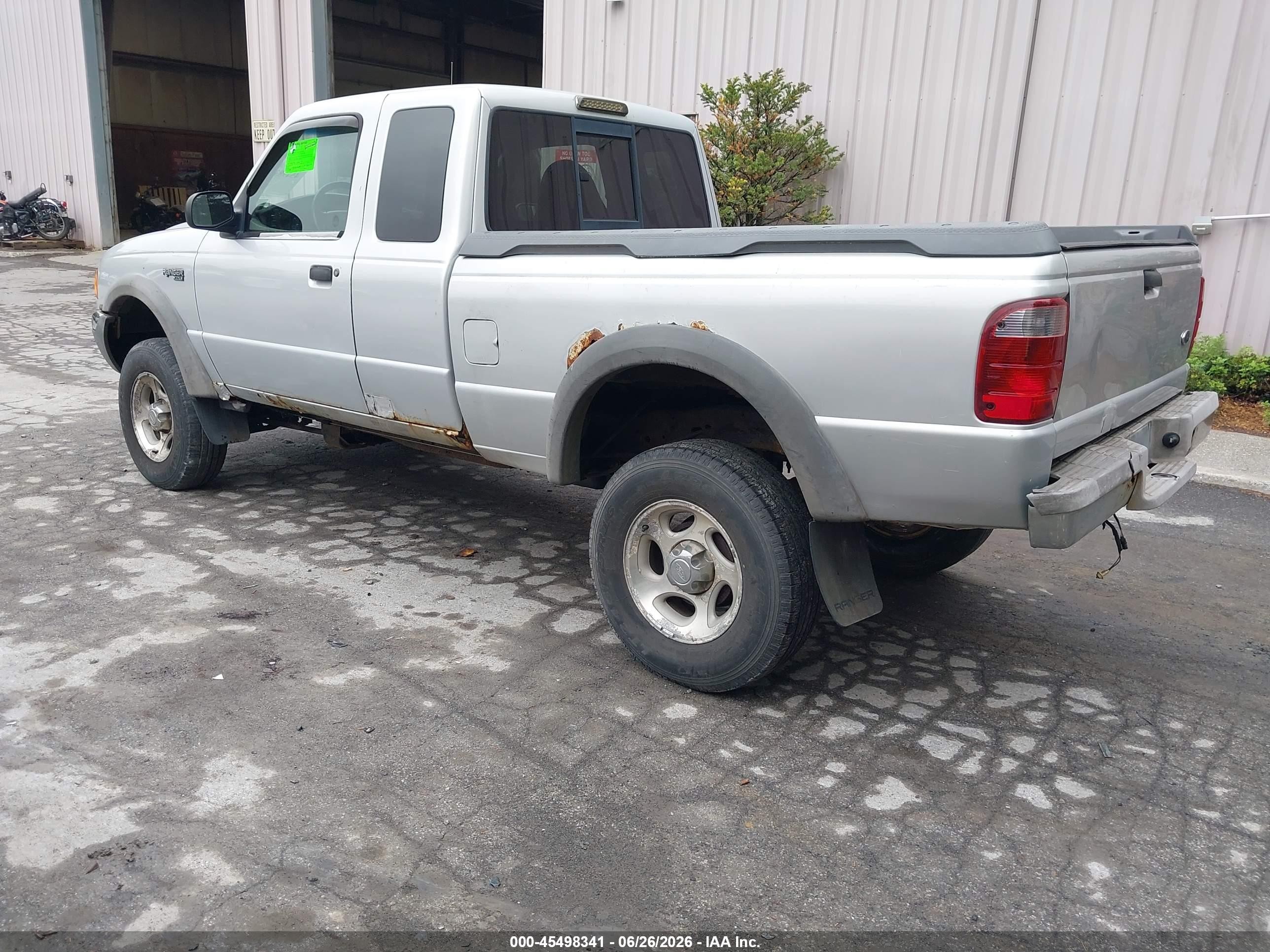 2002 Ford Ranger Edge/xlt Gray vin: 1FTZR45E52TA21985