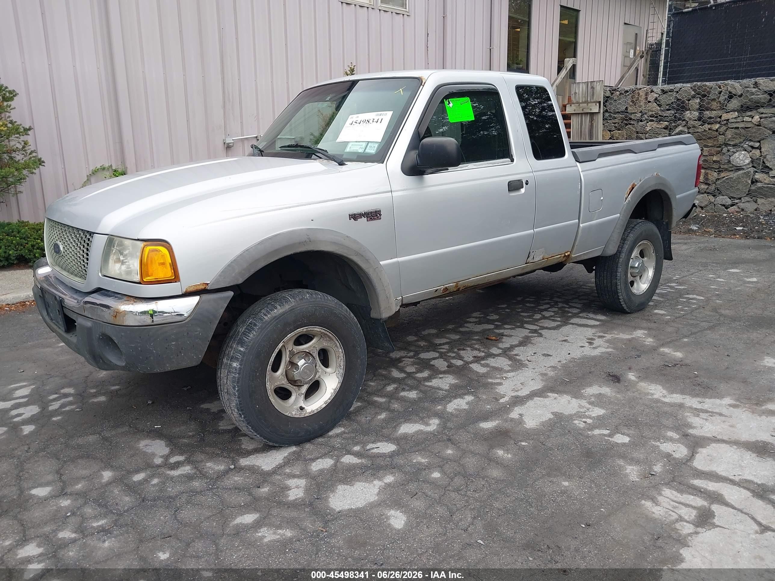 2002 Ford Ranger Edge/xlt Gray vin: 1FTZR45E52TA21985