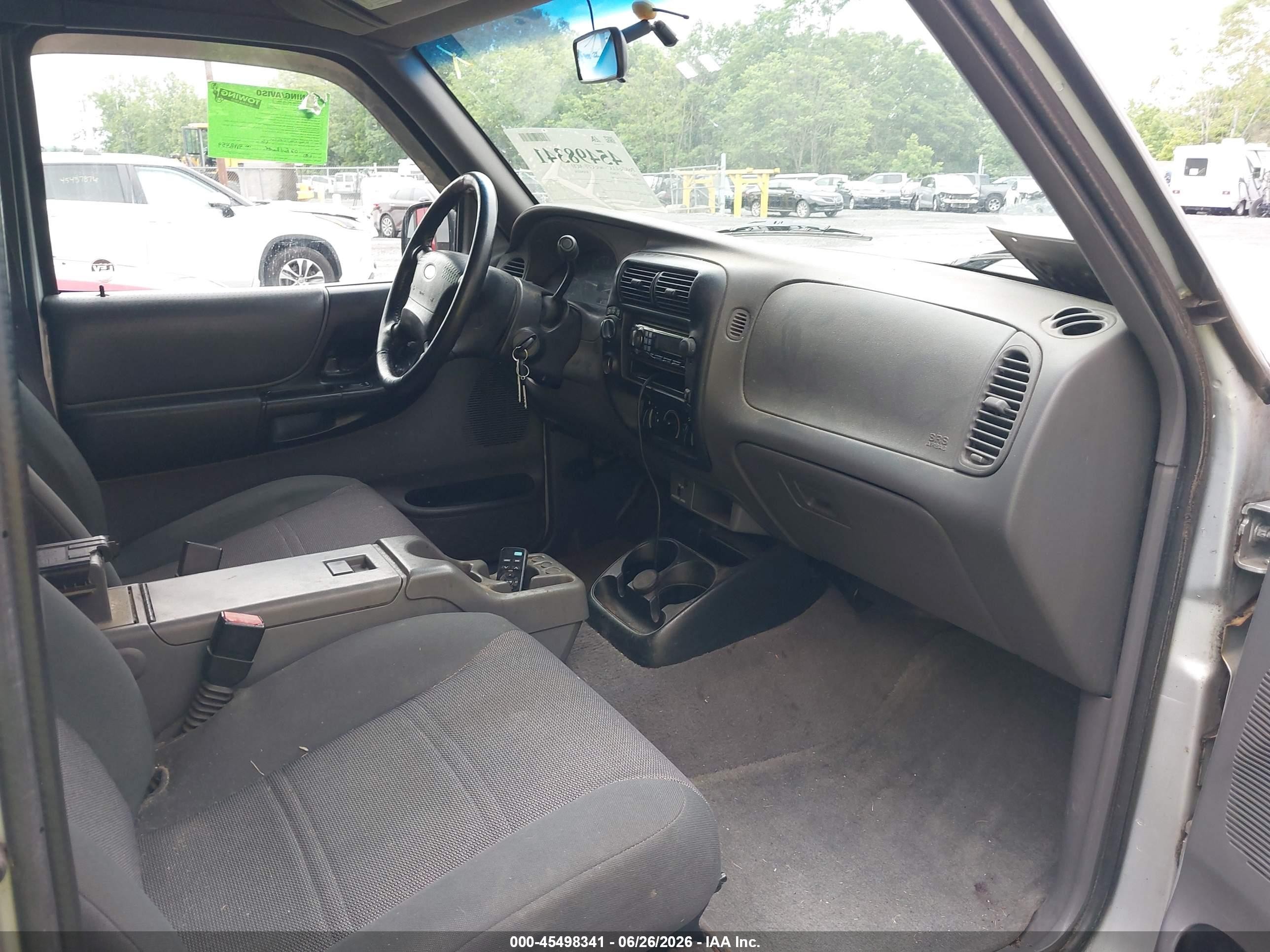 2002 Ford Ranger Edge/xlt Gray vin: 1FTZR45E52TA21985