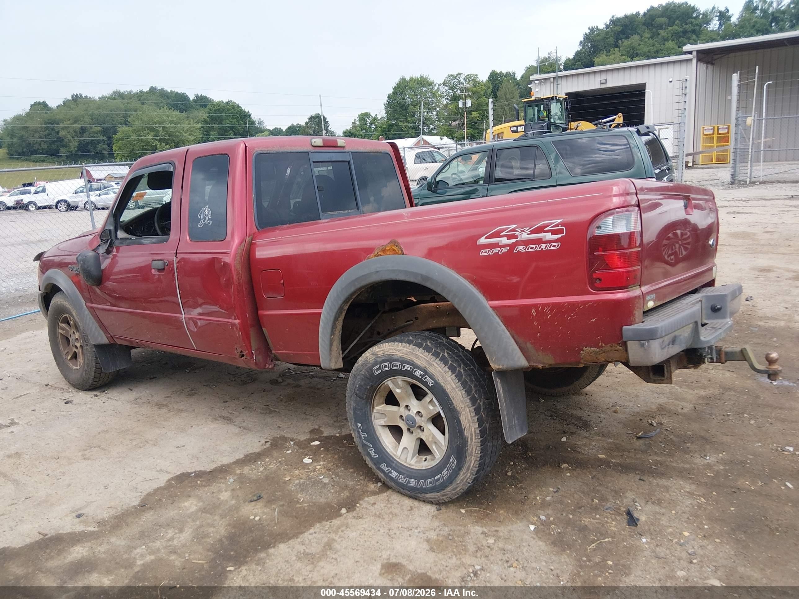 2002 Ford Ranger Edge/xlt Красный vin: 1FTZR45E52TA22330