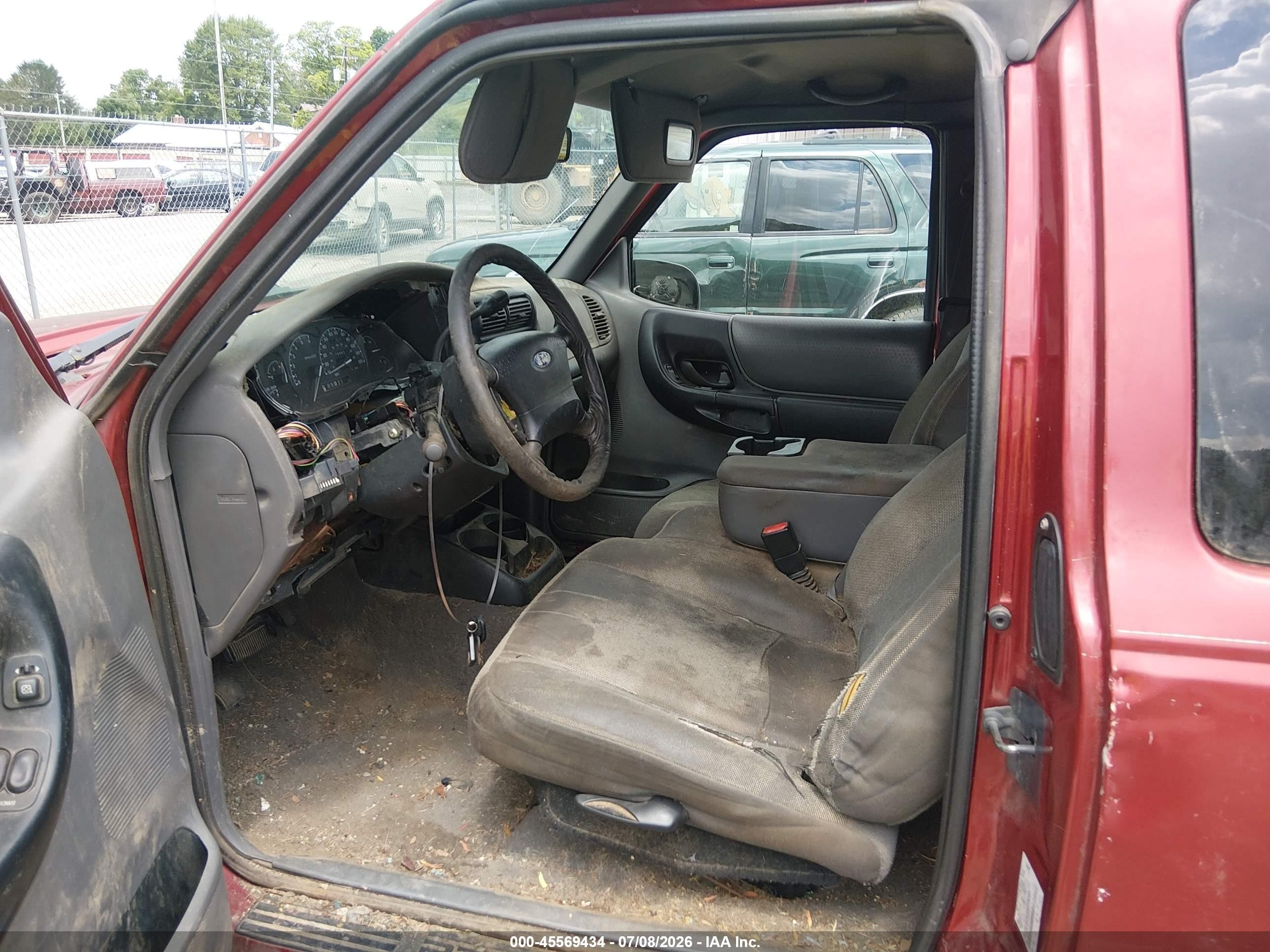 2002 Ford Ranger Edge/xlt Красный vin: 1FTZR45E52TA22330