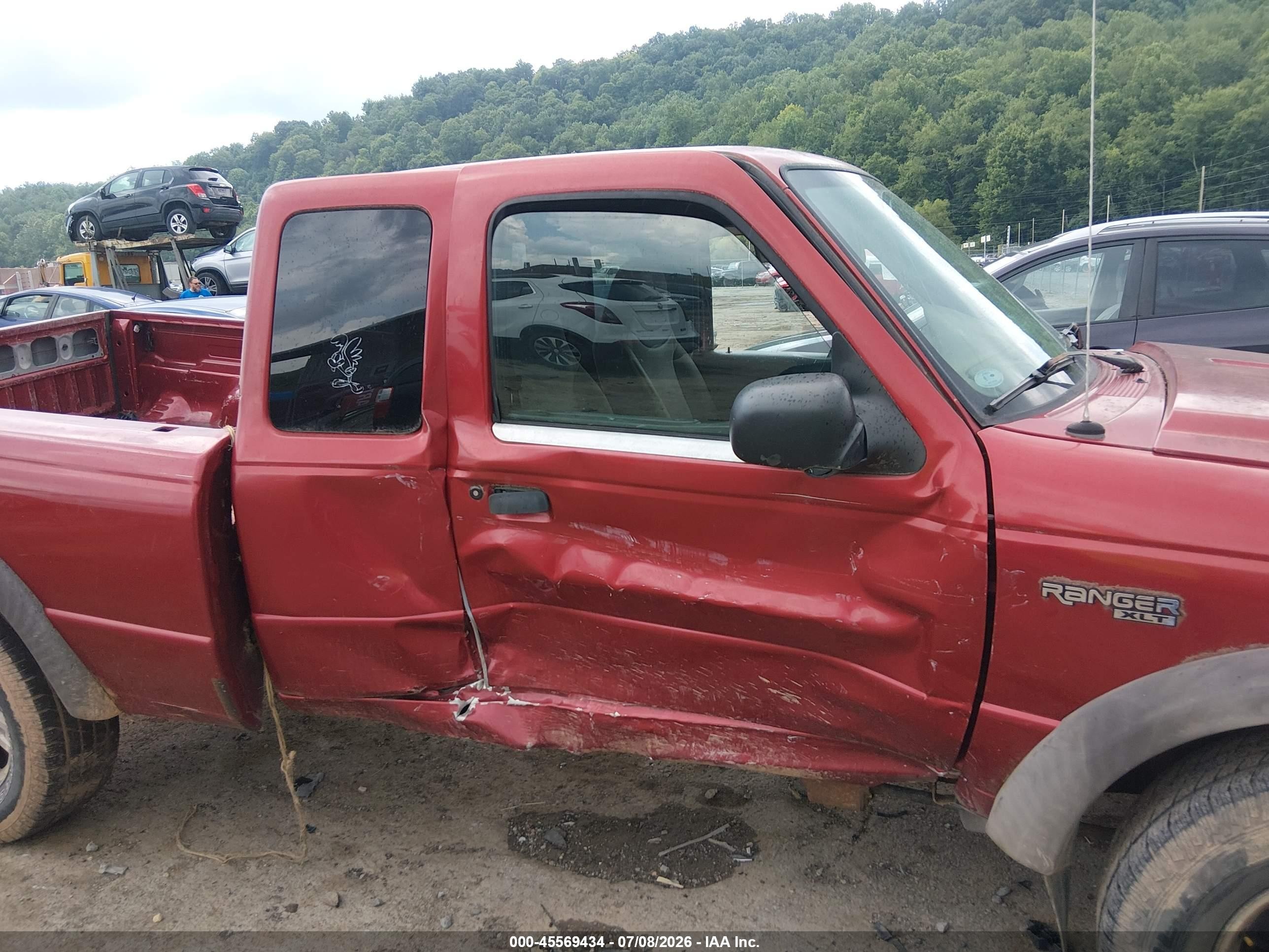 2002 Ford Ranger Edge/xlt Красный vin: 1FTZR45E52TA22330