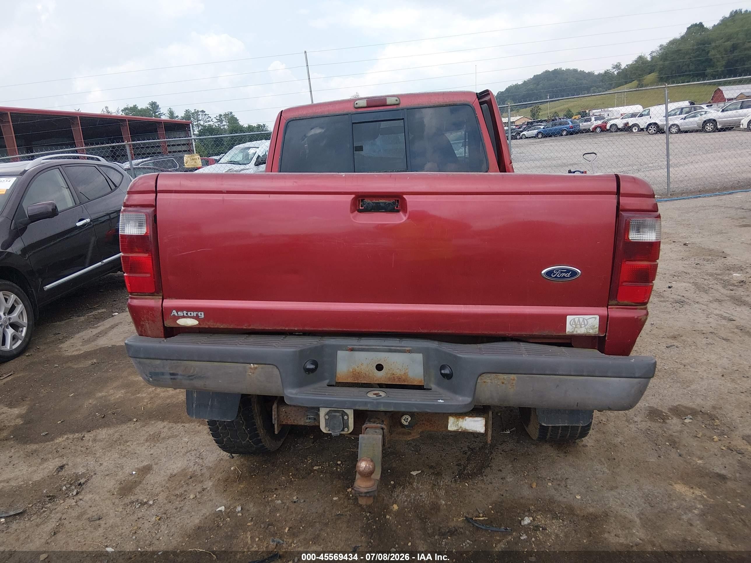 2002 Ford Ranger Edge/xlt Красный vin: 1FTZR45E52TA22330