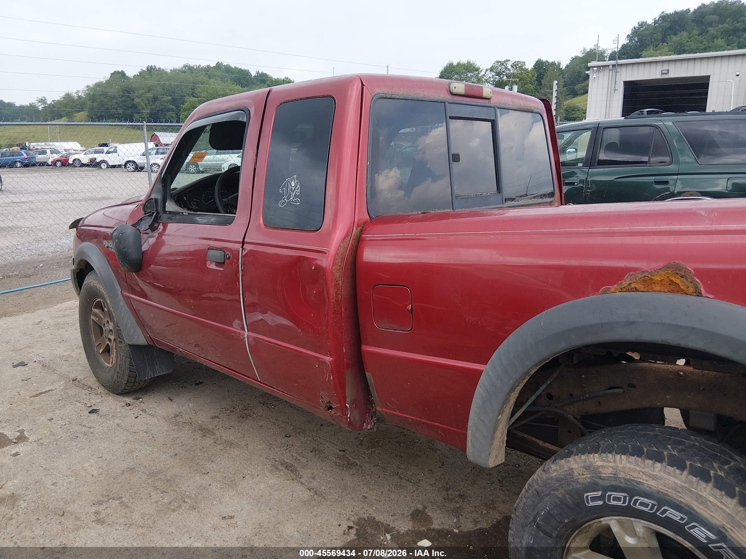 2002 Ford Ranger Edge/xlt Красный vin: 1FTZR45E52TA22330