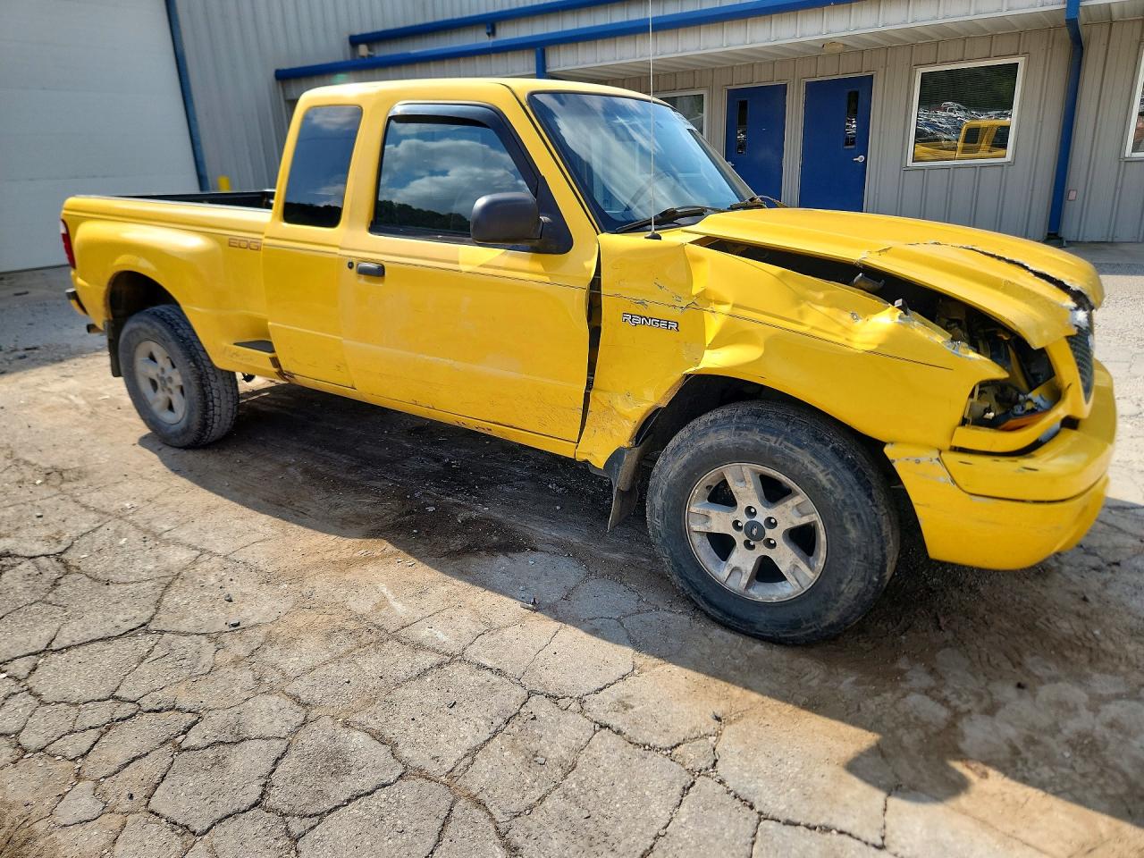 2002 Ford Ranger Super Cab Желтый vin: 1FTZR45E52TA59989