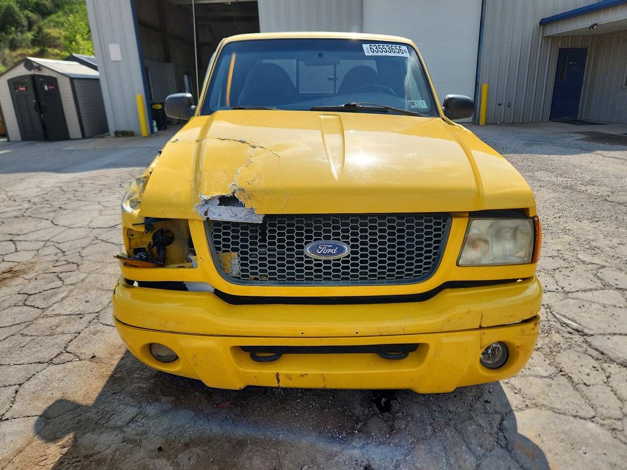 2002 Ford Ranger Super Cab Желтый vin: 1FTZR45E52TA59989