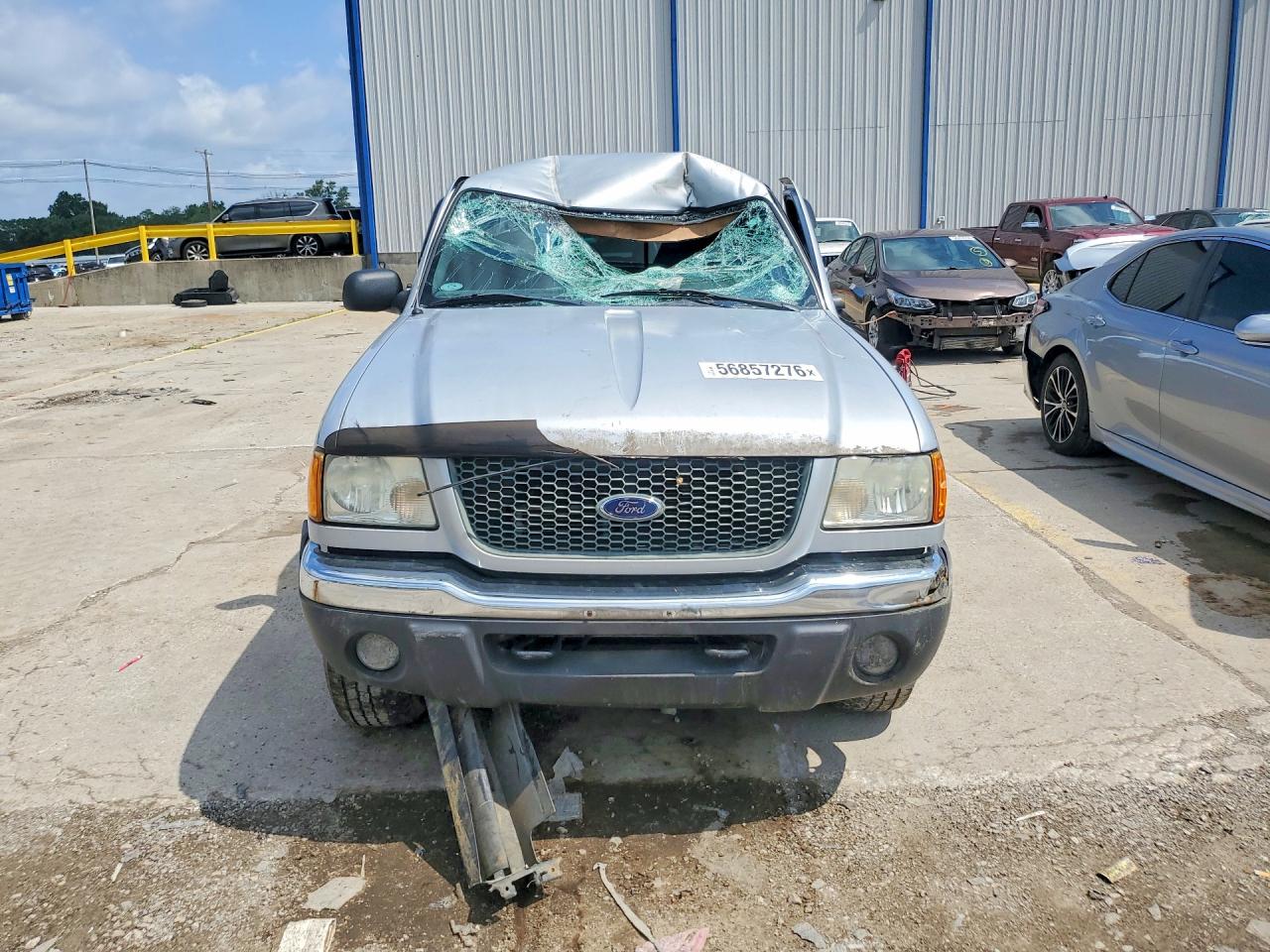 2002 Ford Ranger Super Cab Silver vin: 1FTZR45E52TA75738
