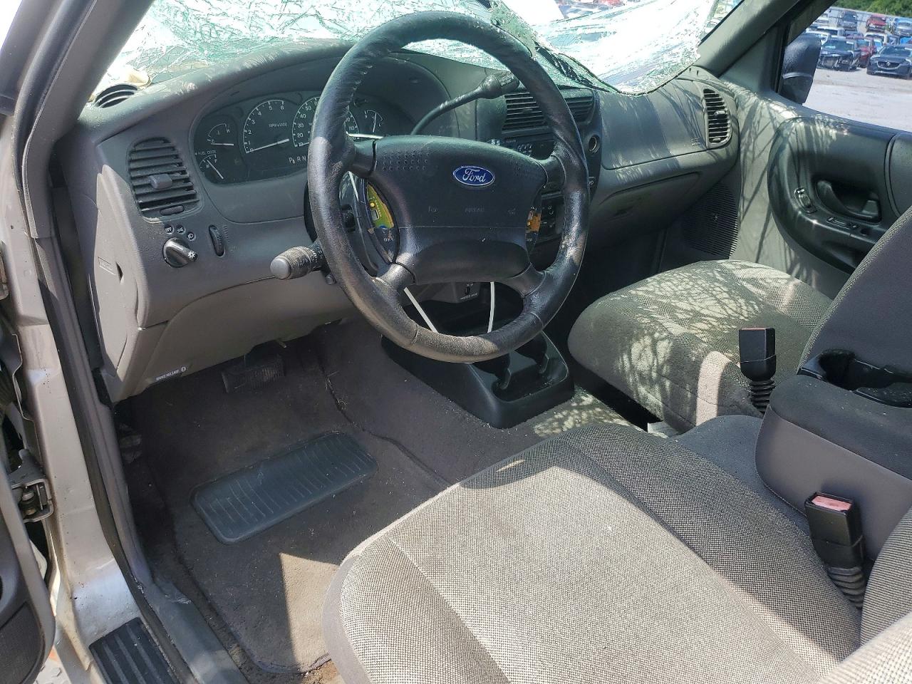 2002 Ford Ranger Super Cab Silver vin: 1FTZR45E52TA75738