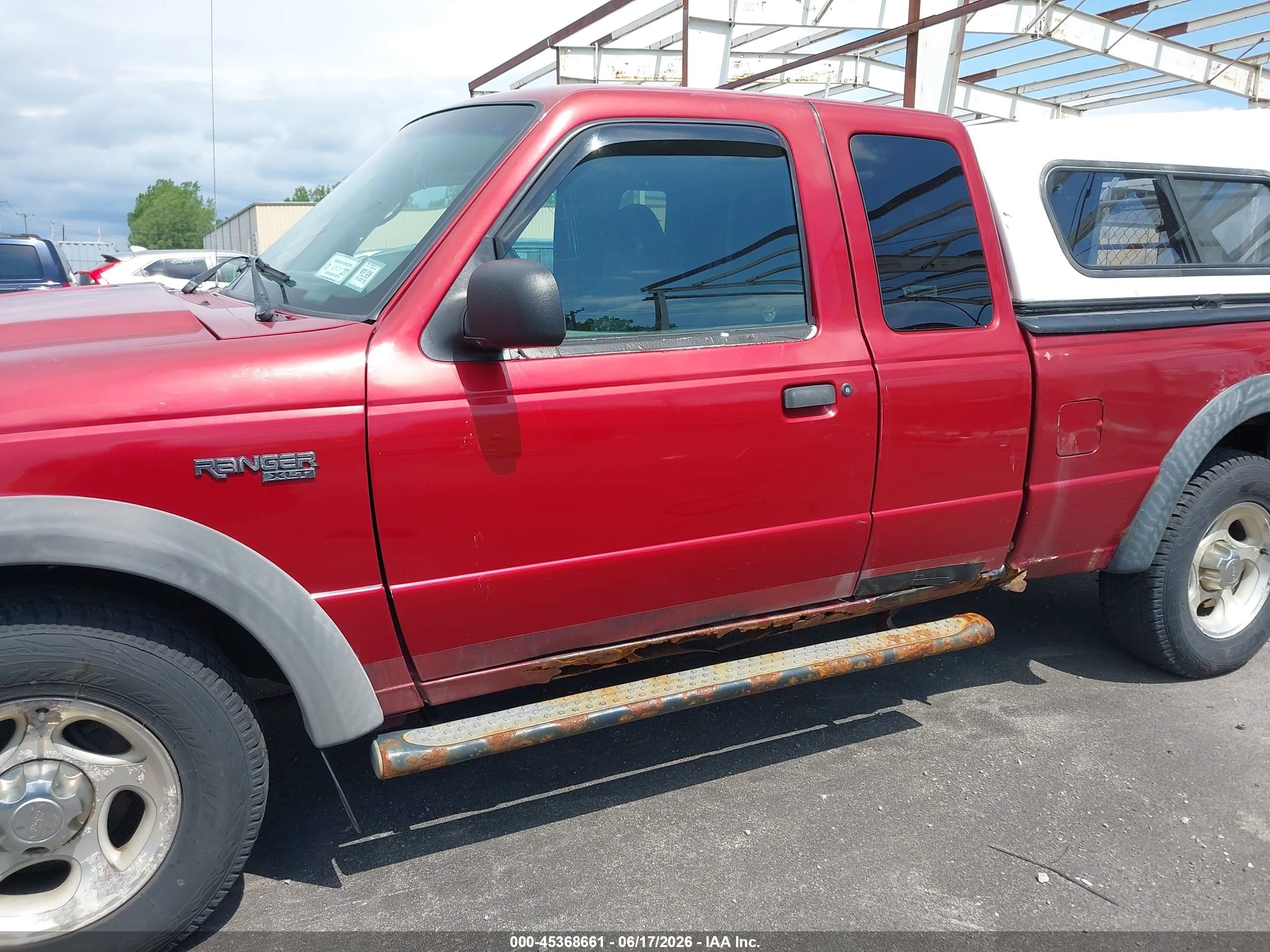 2003 Ford Ranger Edge/xlt Красный vin: 1FTZR45E53TA07750