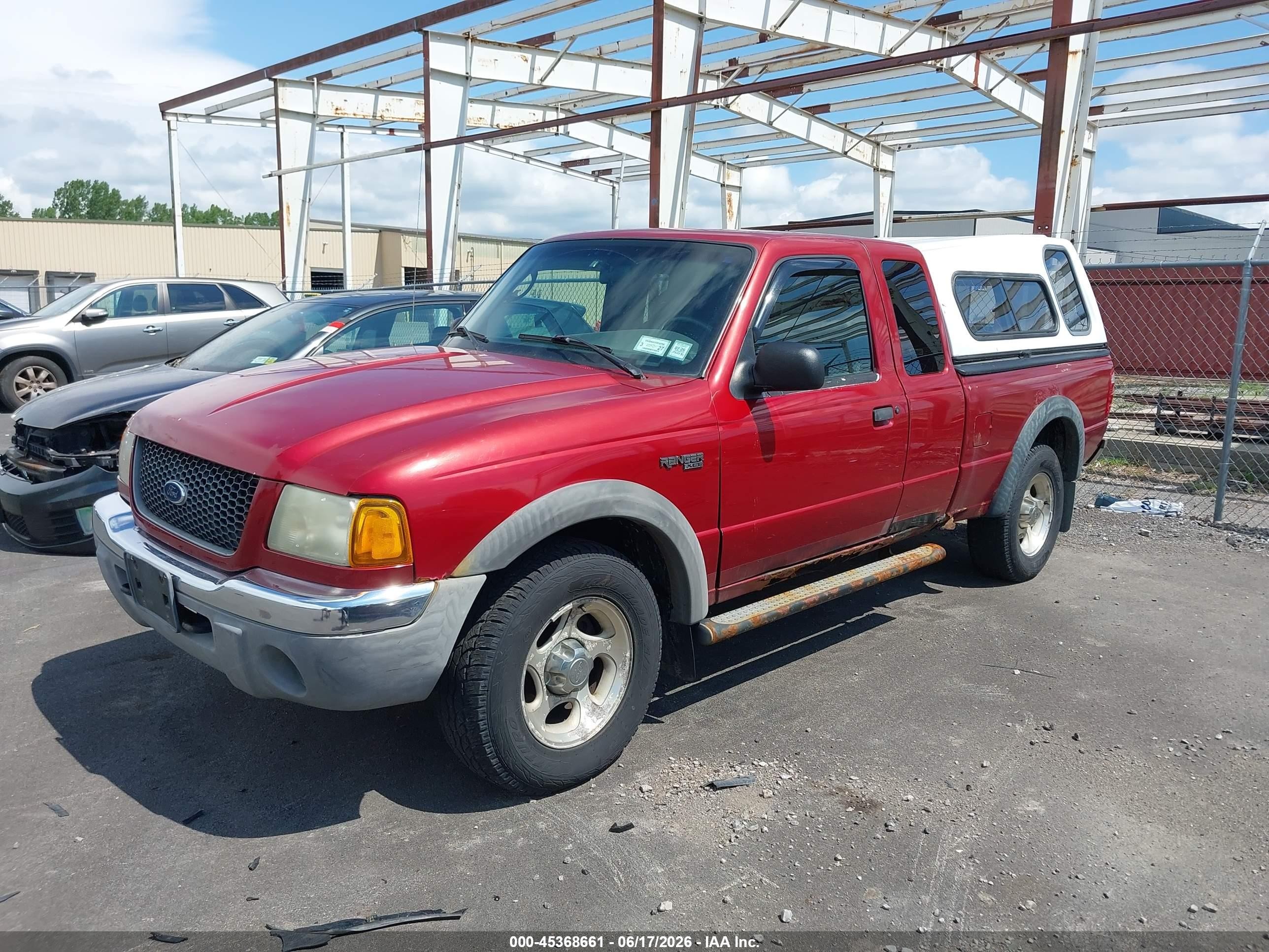 2003 Ford Ranger Edge/xlt Красный vin: 1FTZR45E53TA07750