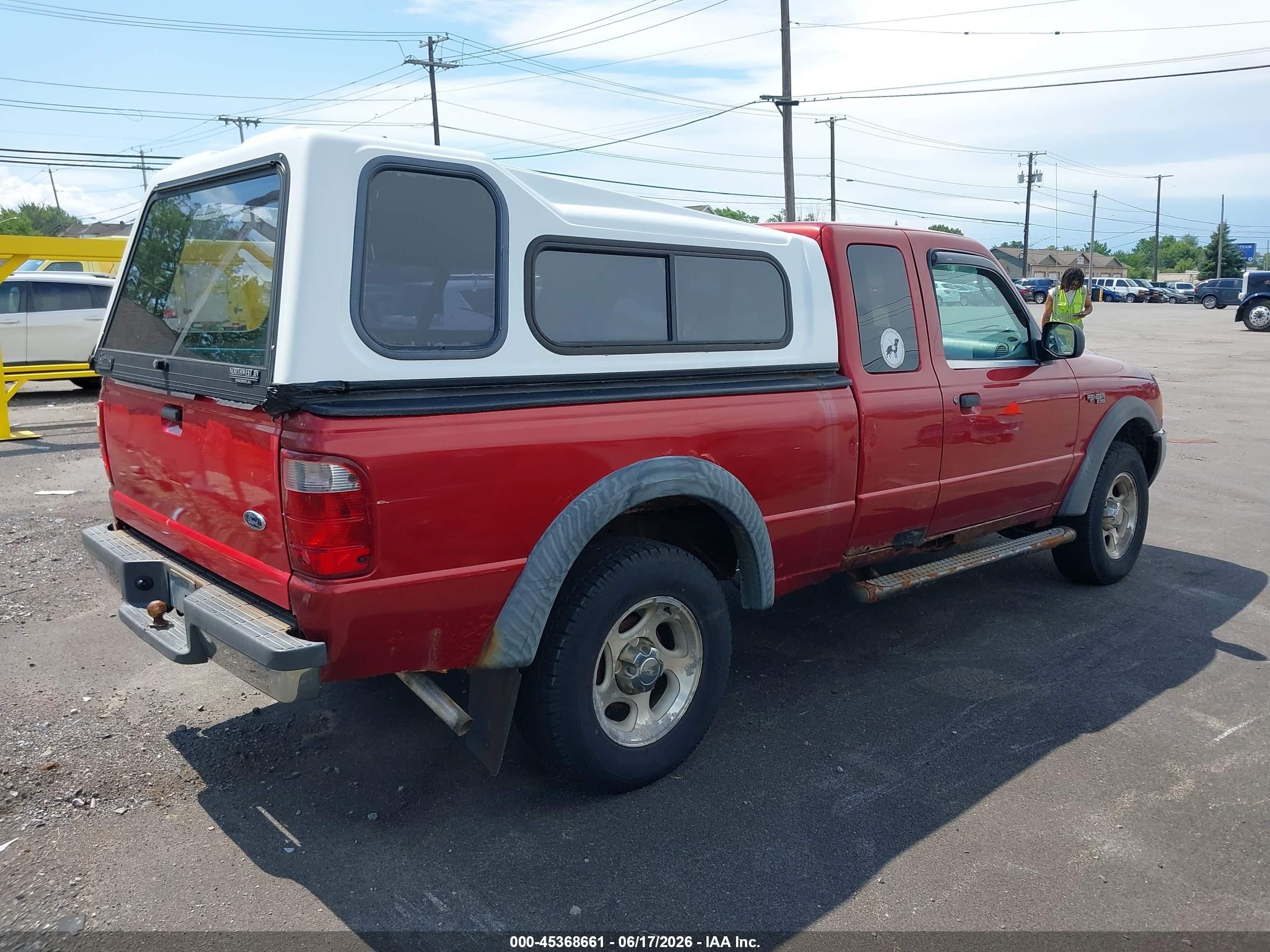 2003 Ford Ranger Edge/xlt Красный vin: 1FTZR45E53TA07750