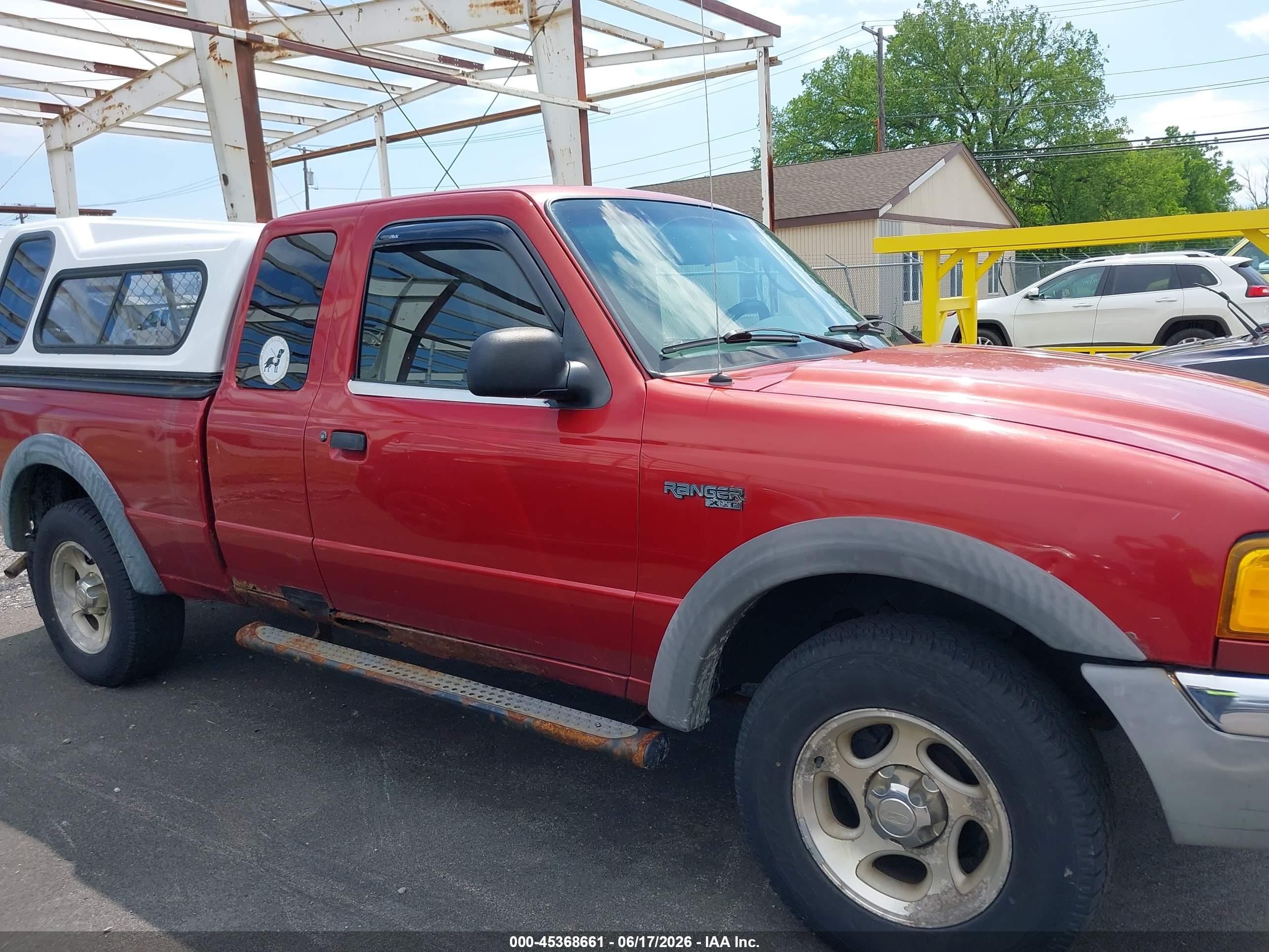 2003 Ford Ranger Edge/xlt Красный vin: 1FTZR45E53TA07750
