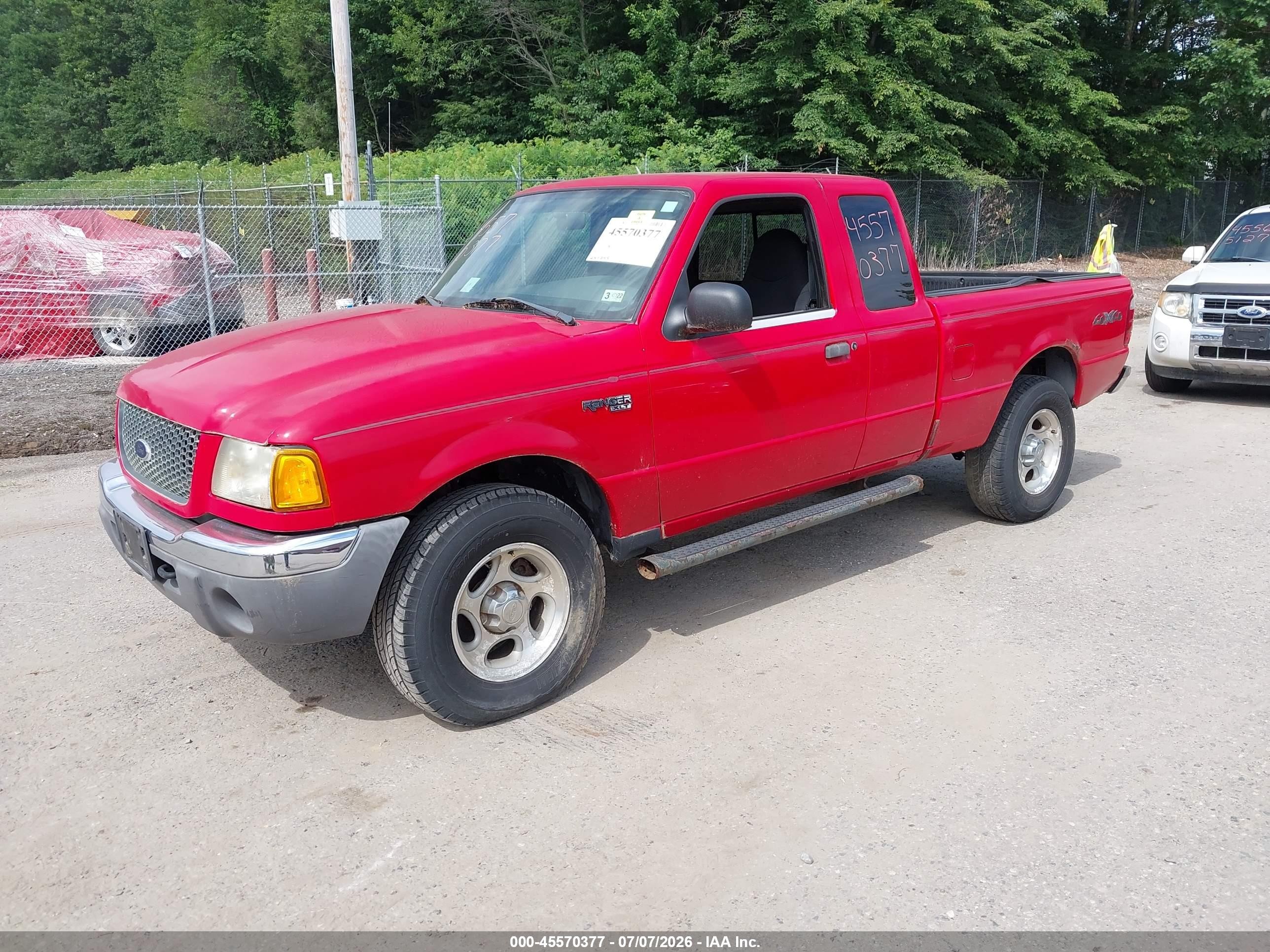 2003 Ford Ranger Edge/xlt Красный vin: 1FTZR45E53TA26685