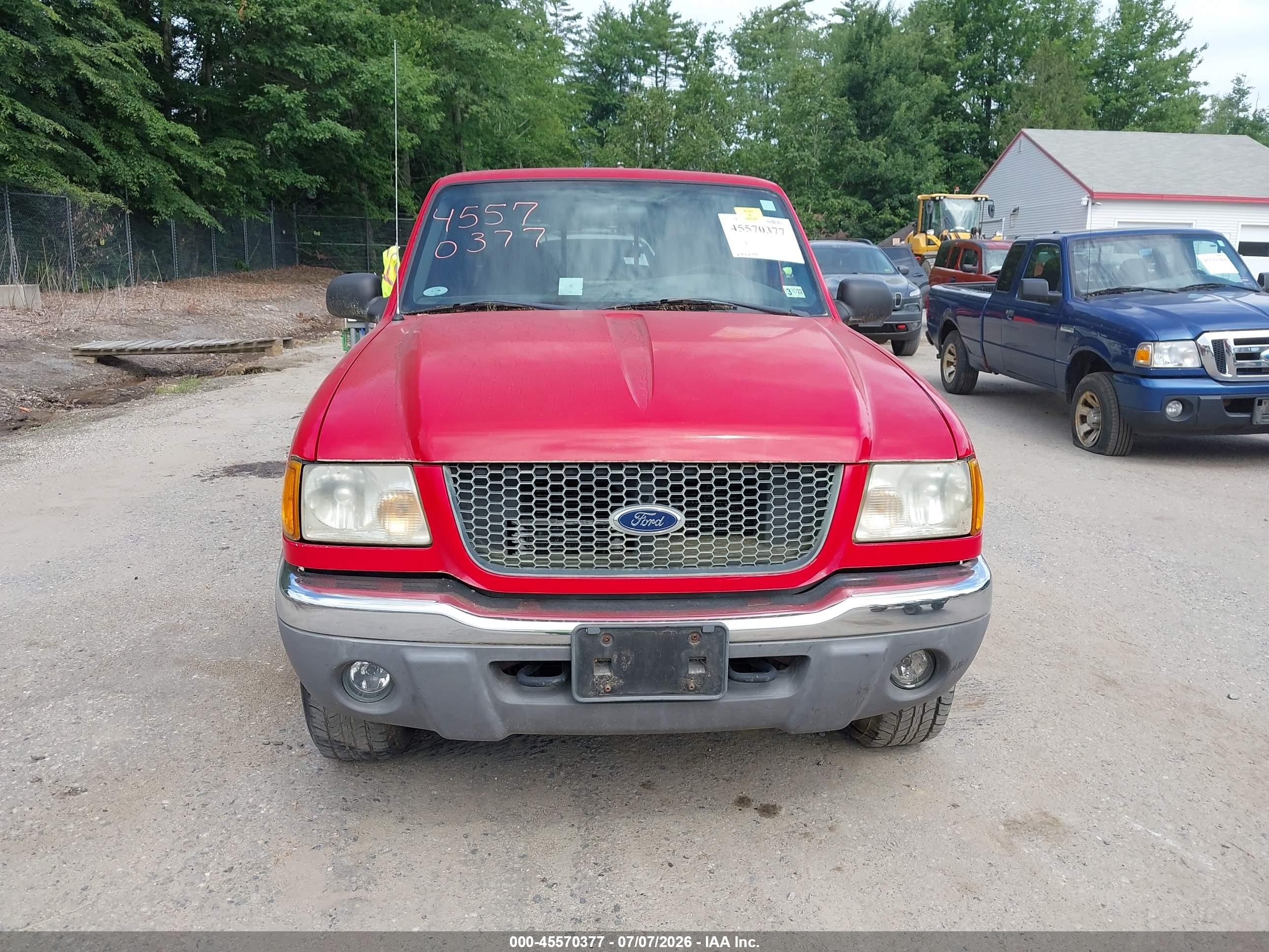 2003 Ford Ranger Edge/xlt Красный vin: 1FTZR45E53TA26685