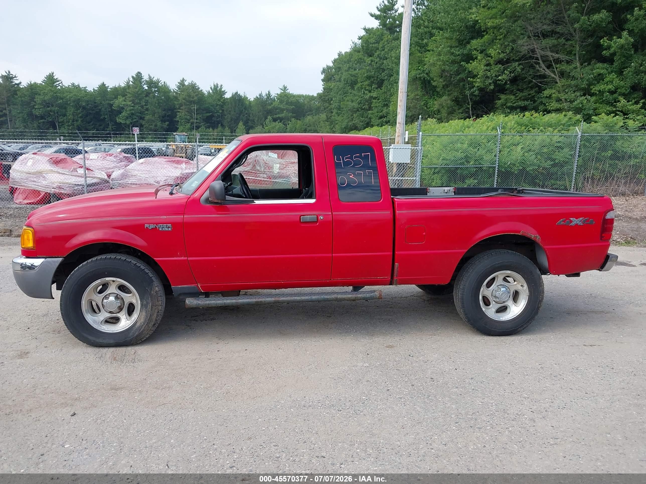 2003 Ford Ranger Edge/xlt Красный vin: 1FTZR45E53TA26685