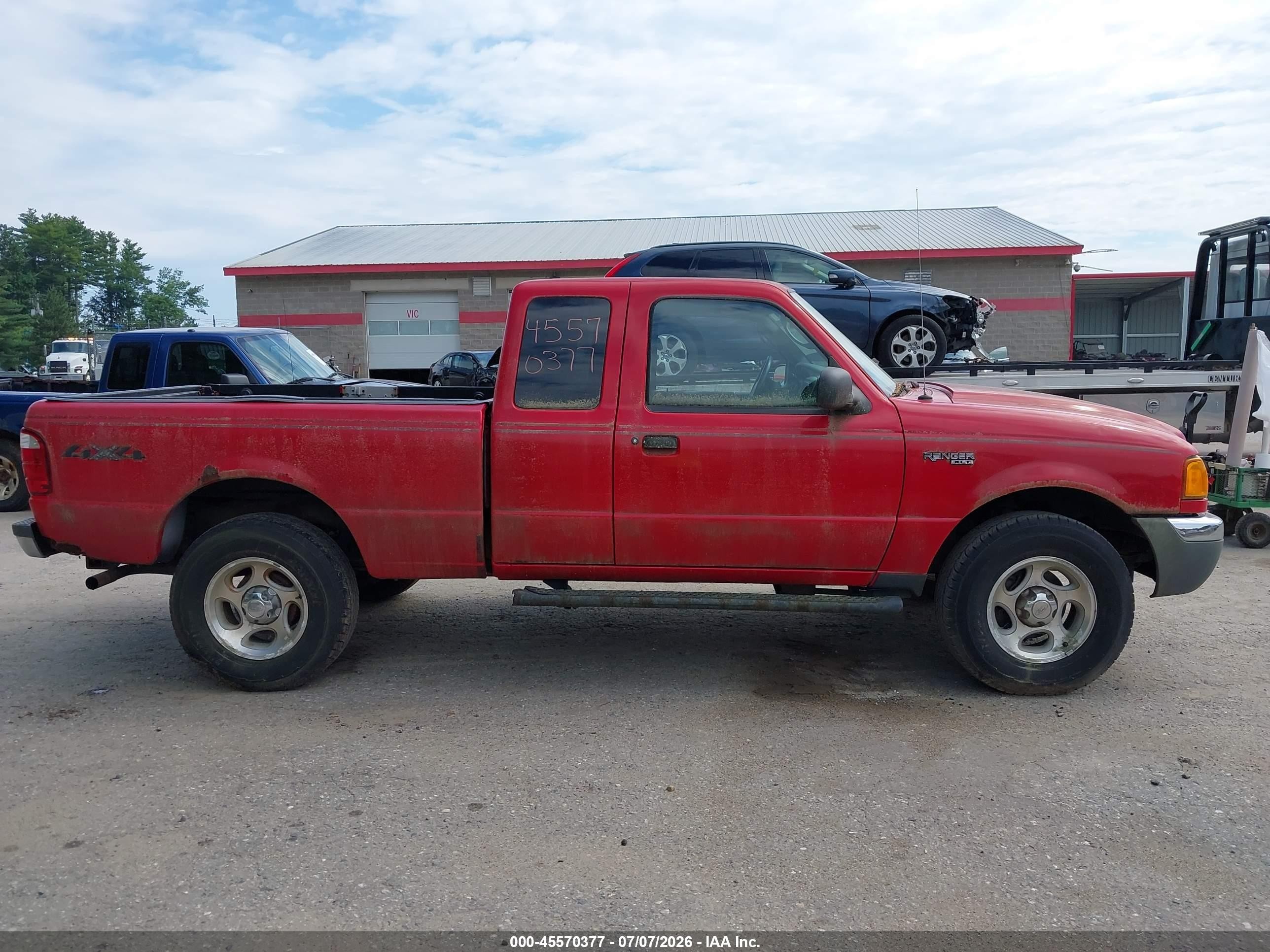 2003 Ford Ranger Edge/xlt Красный vin: 1FTZR45E53TA26685