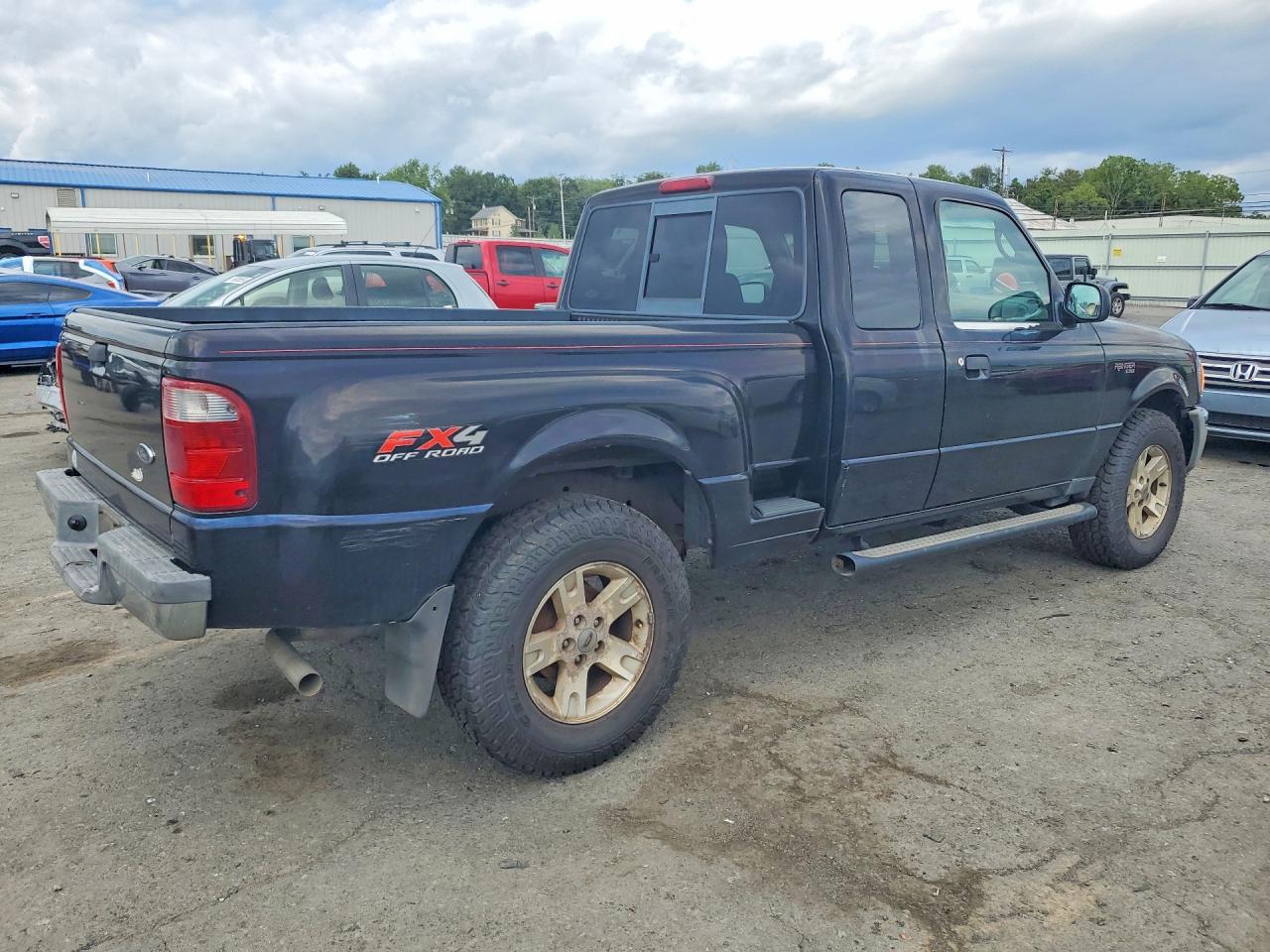 2004 Ford Ranger Super Cab Черный vin: 1FTZR45E54PA58336