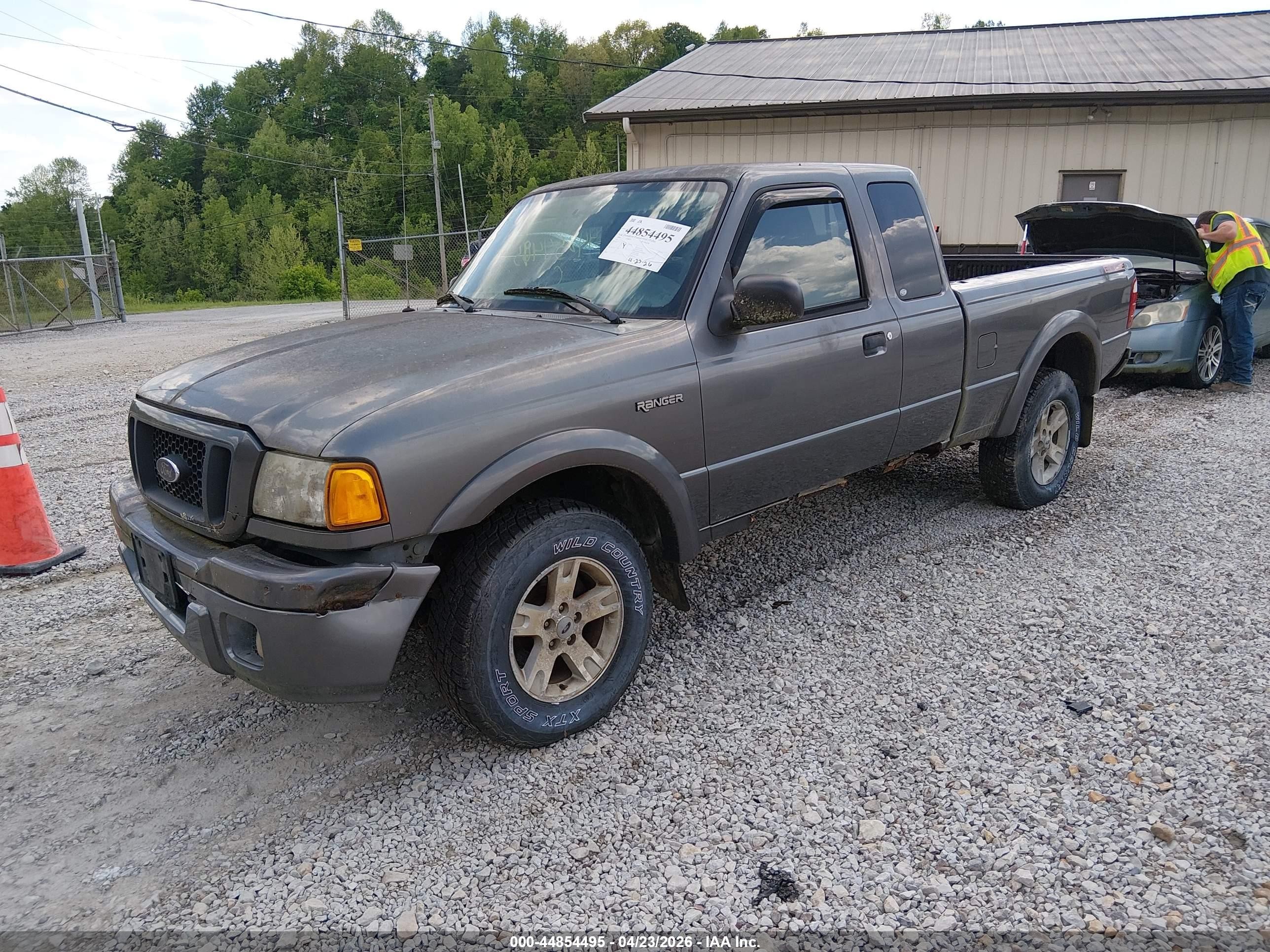 2004 Ford Ranger Edge/tremor/xlt Серый vin: 1FTZR45E54PB02450