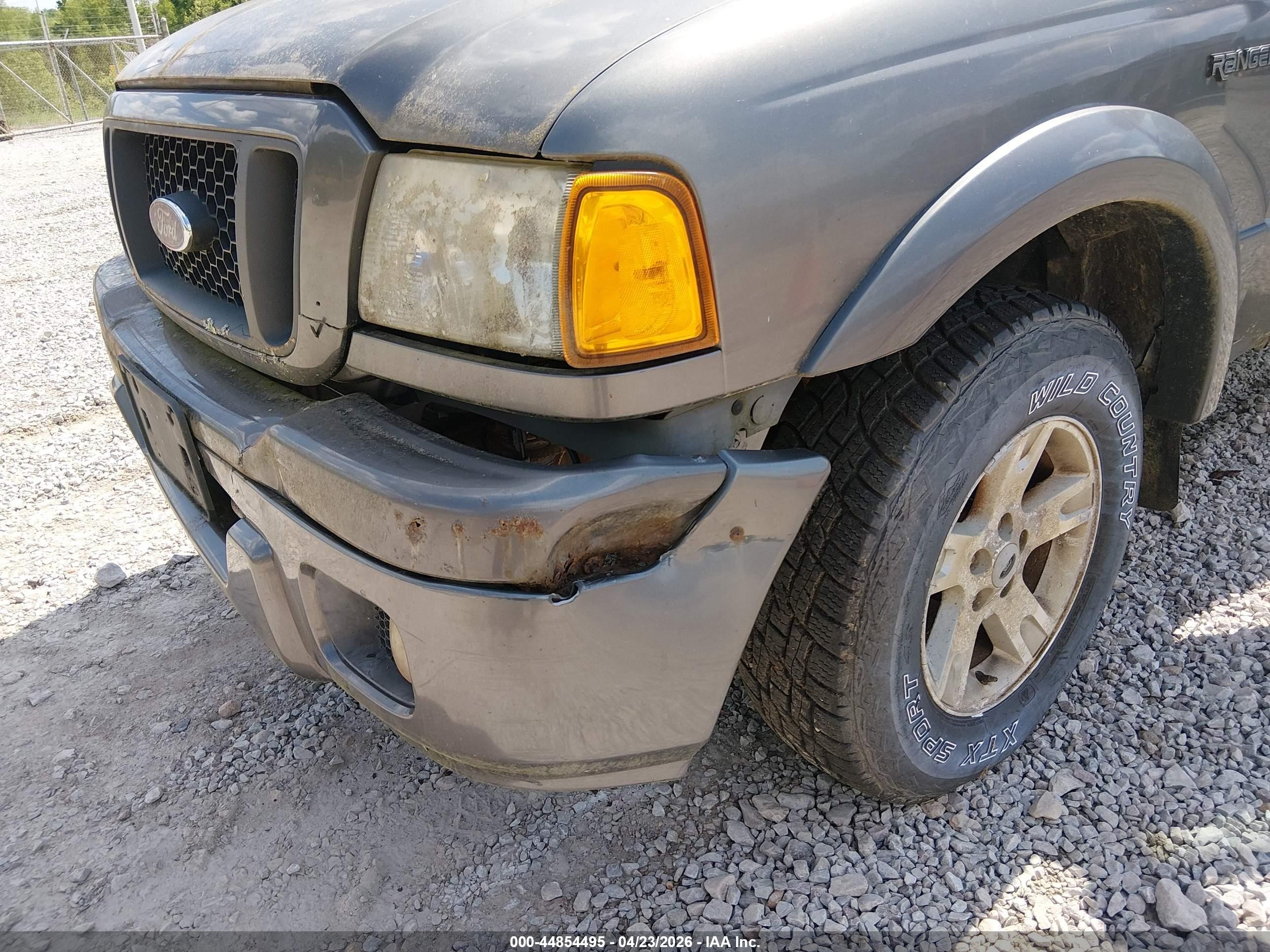 2004 Ford Ranger Edge/tremor/xlt Серый vin: 1FTZR45E54PB02450