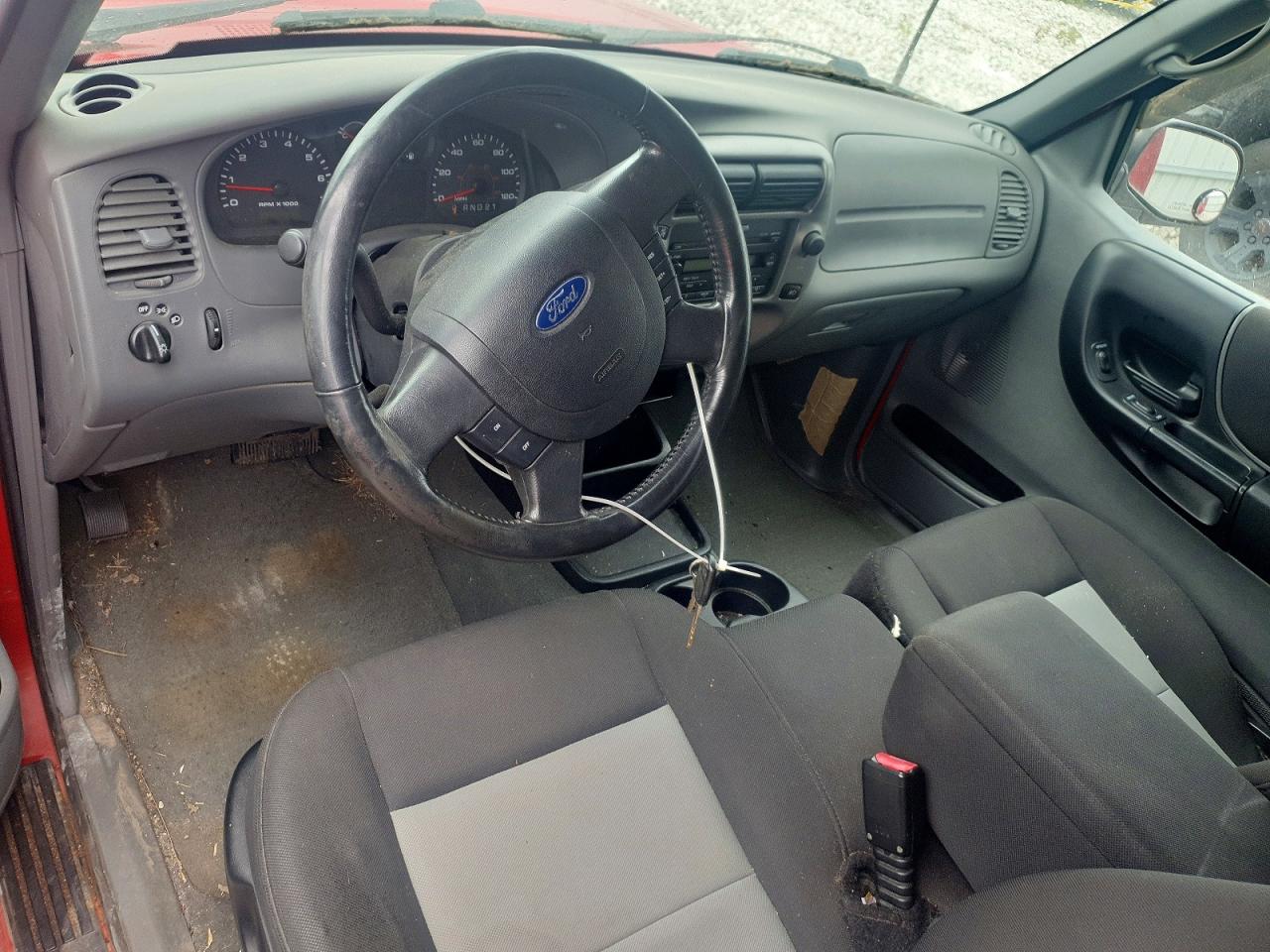 2004 Ford Ranger Super Cab Red vin: 1FTZR45E54PB52121