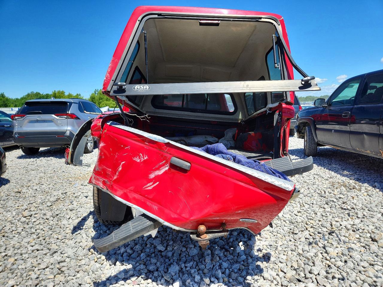2004 Ford Ranger Super Cab Red vin: 1FTZR45E54PB52121