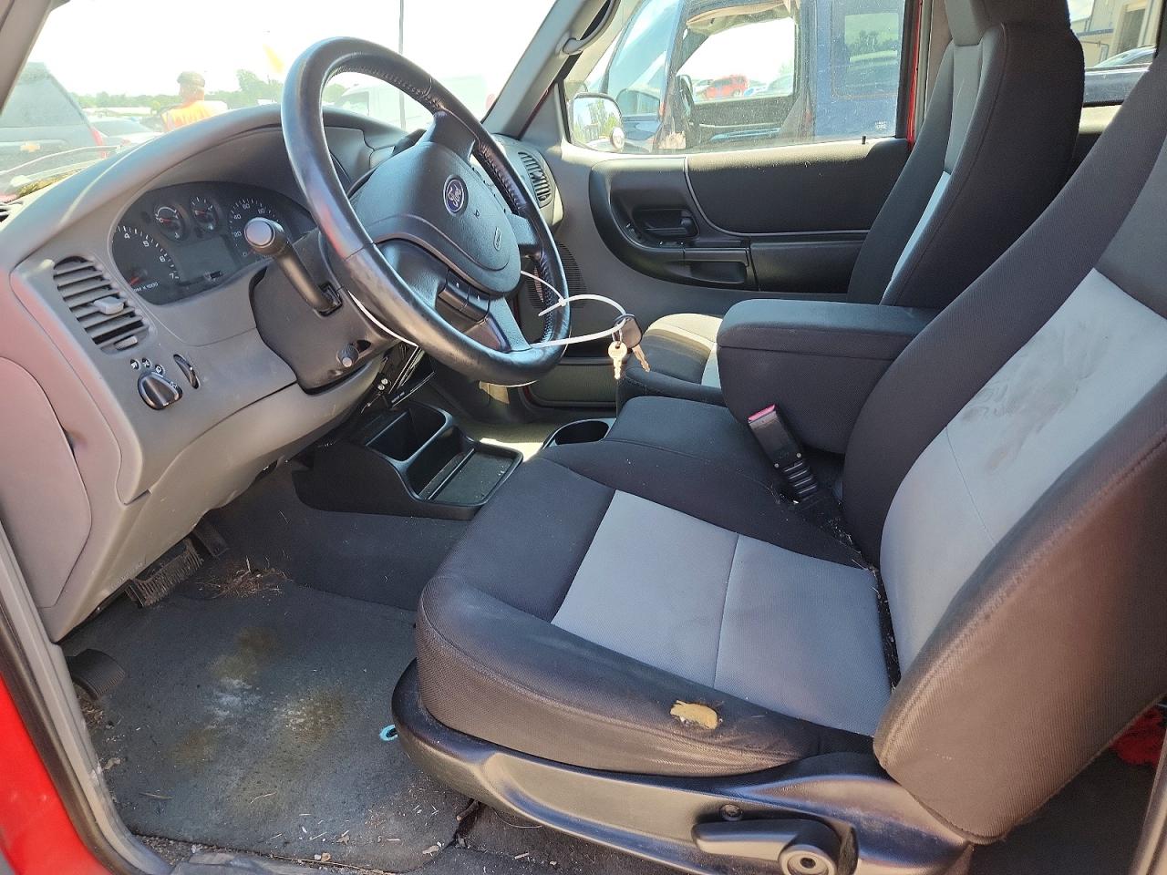 2004 Ford Ranger Super Cab Red vin: 1FTZR45E54PB52121