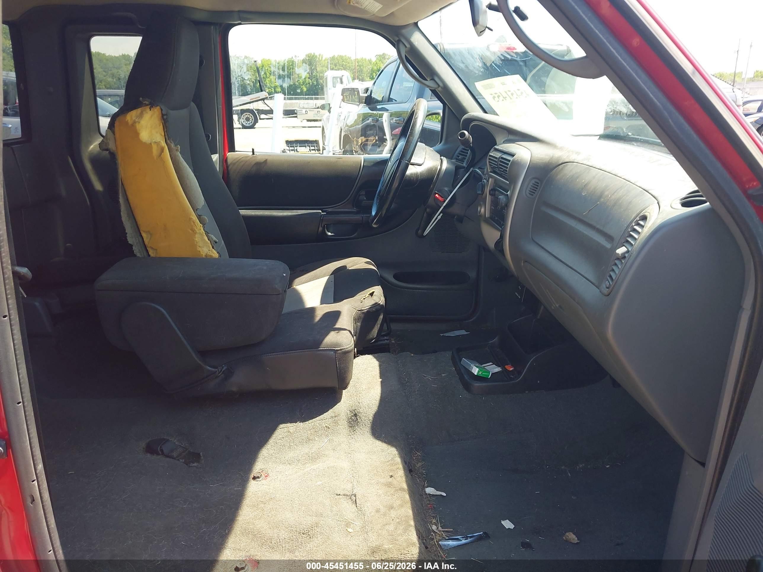 2005 Ford Ranger Edge/fx4 Level Ii/fx4 Off-road/xlt Red vin: 1FTZR45E55PA12989