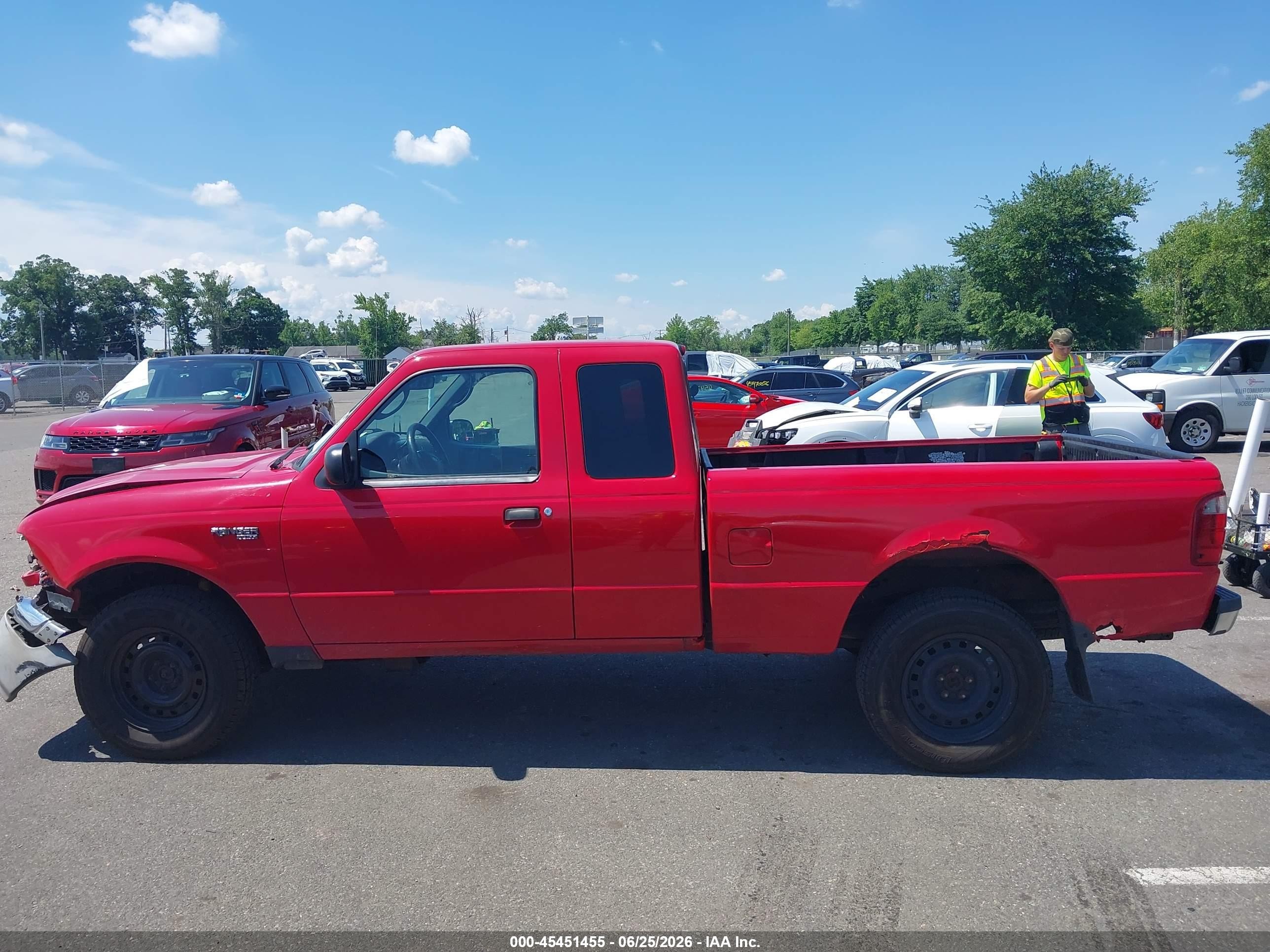 2005 Ford Ranger Edge/fx4 Level Ii/fx4 Off-road/xlt Red vin: 1FTZR45E55PA12989