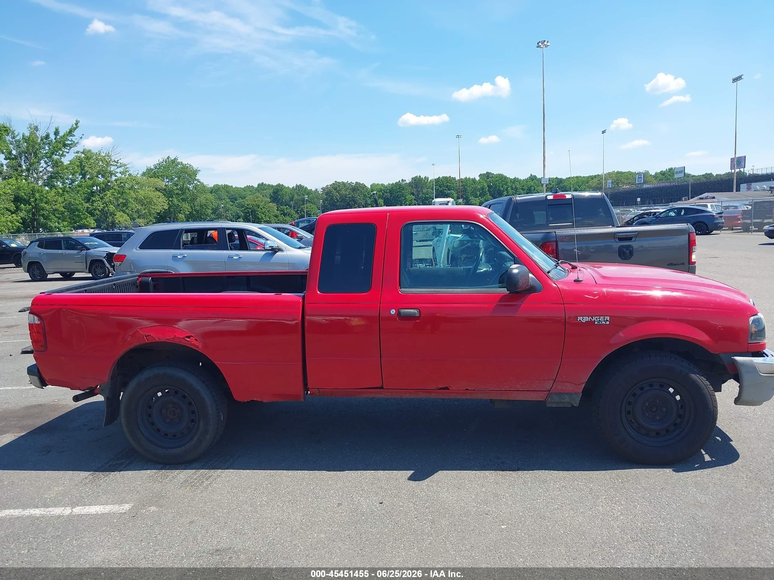 2005 Ford Ranger Edge/fx4 Level Ii/fx4 Off-road/xlt Red vin: 1FTZR45E55PA12989