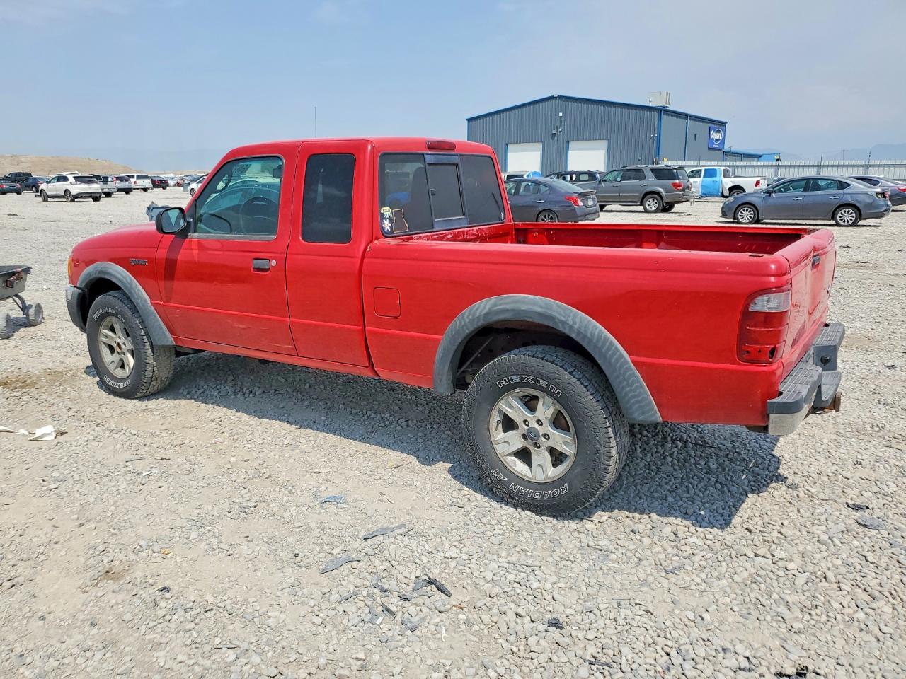 2005 Ford Ranger Super Cab Red vin: 1FTZR45E55PA37620