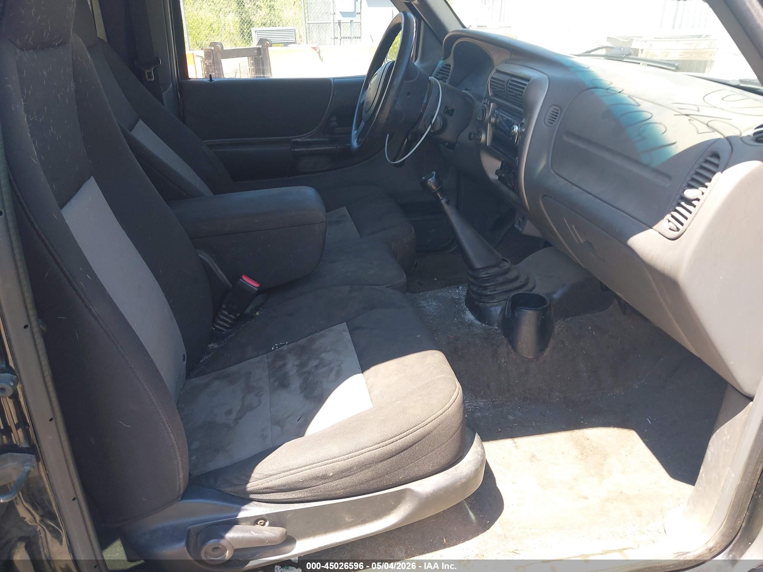 2005 Ford Ranger Edge/fx4 Level Ii/fx4 Off-road/xlt Black vin: 1FTZR45E55PA64283