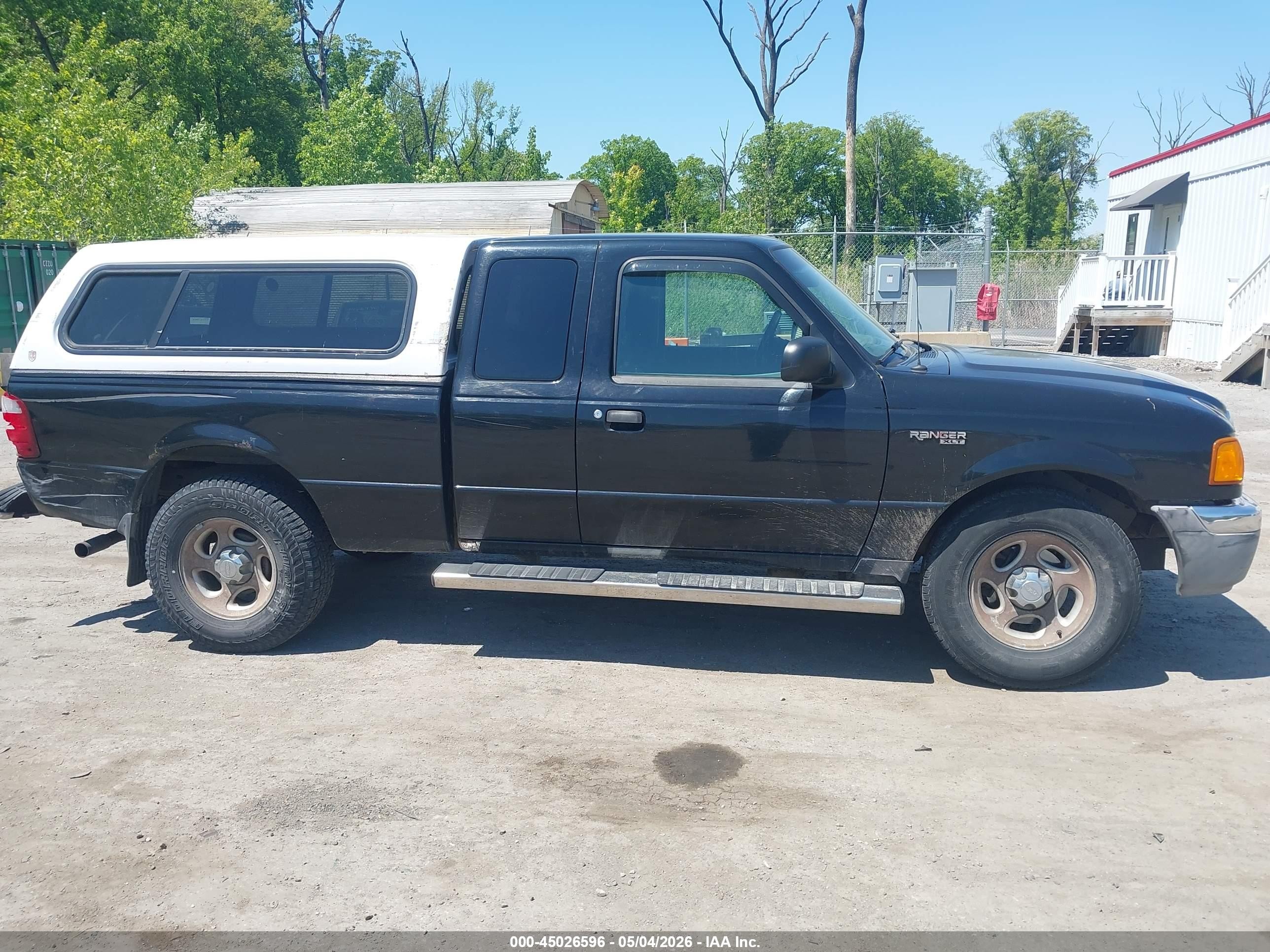 2005 Ford Ranger Edge/fx4 Level Ii/fx4 Off-road/xlt Black vin: 1FTZR45E55PA64283