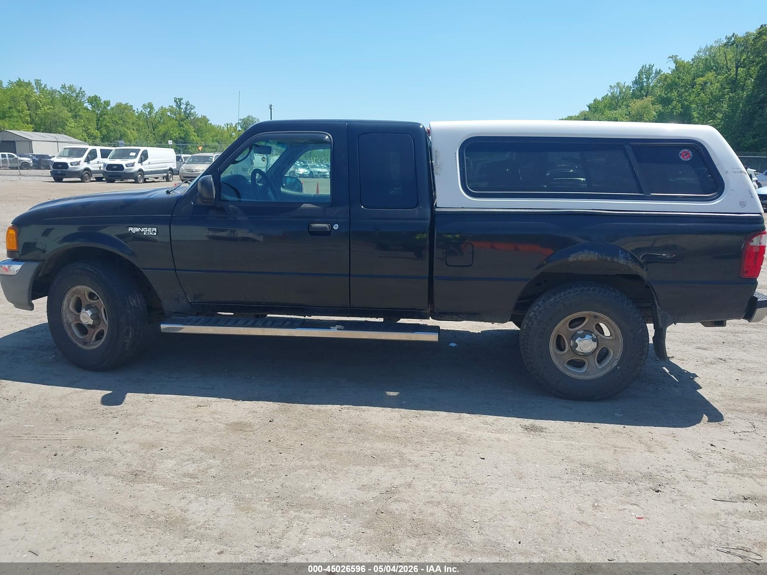 2005 Ford Ranger Edge/fx4 Level Ii/fx4 Off-road/xlt Black vin: 1FTZR45E55PA64283