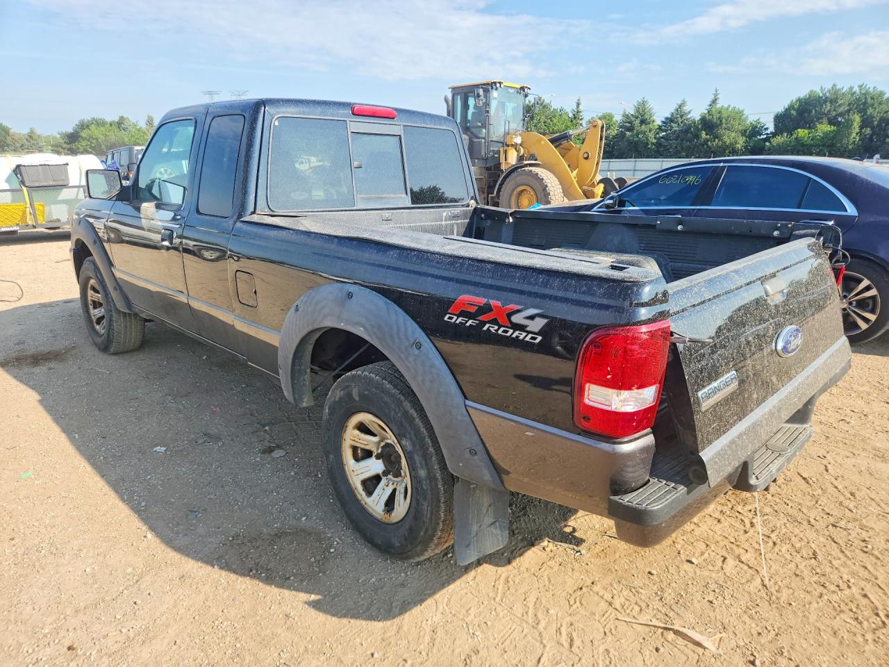 2006 Ford Ranger Super Cab Black vin: 1FTZR45E56PA46335