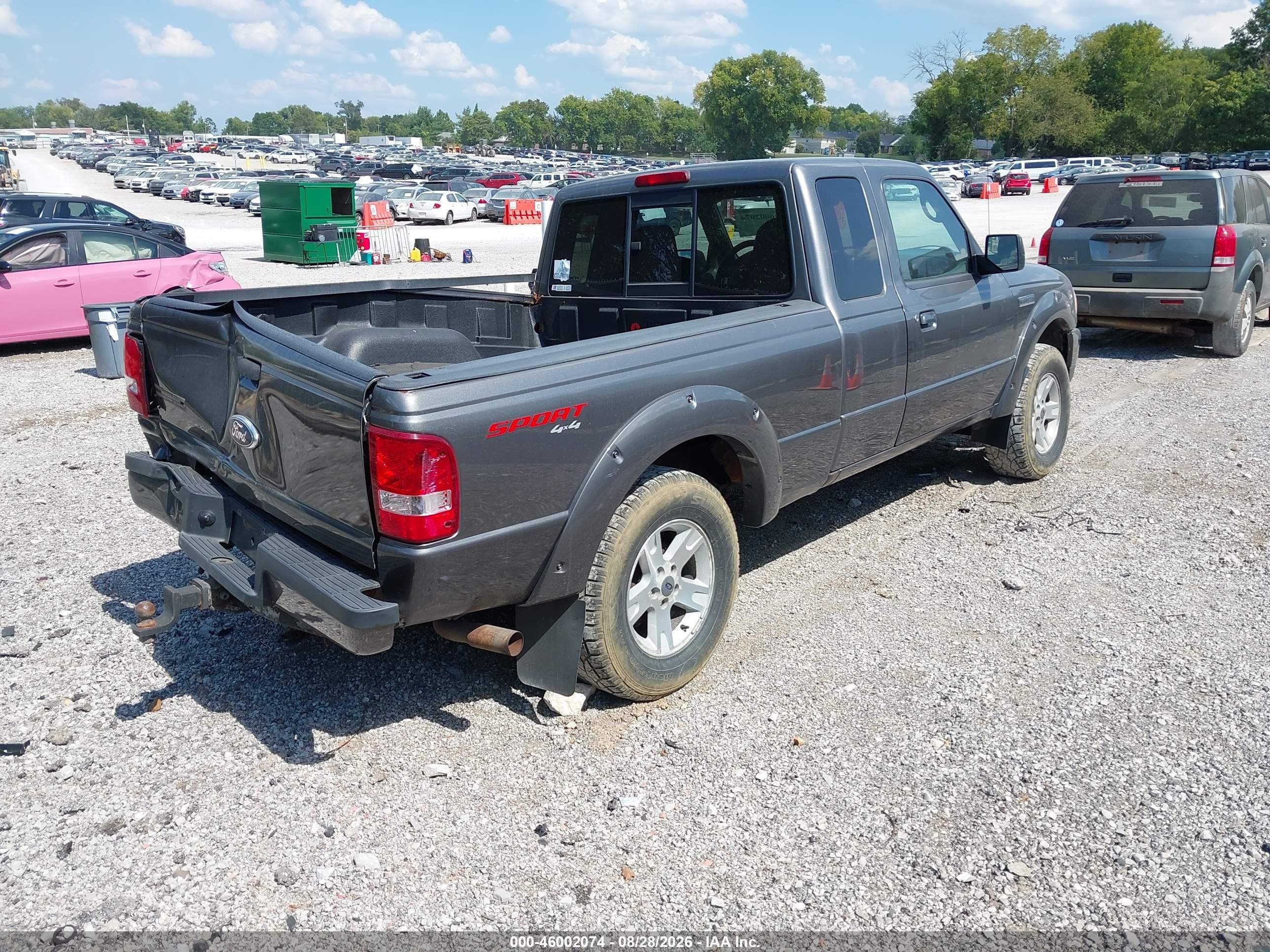 2007 Ford Ranger   Gray vin: 1FTZR45E57PA70443