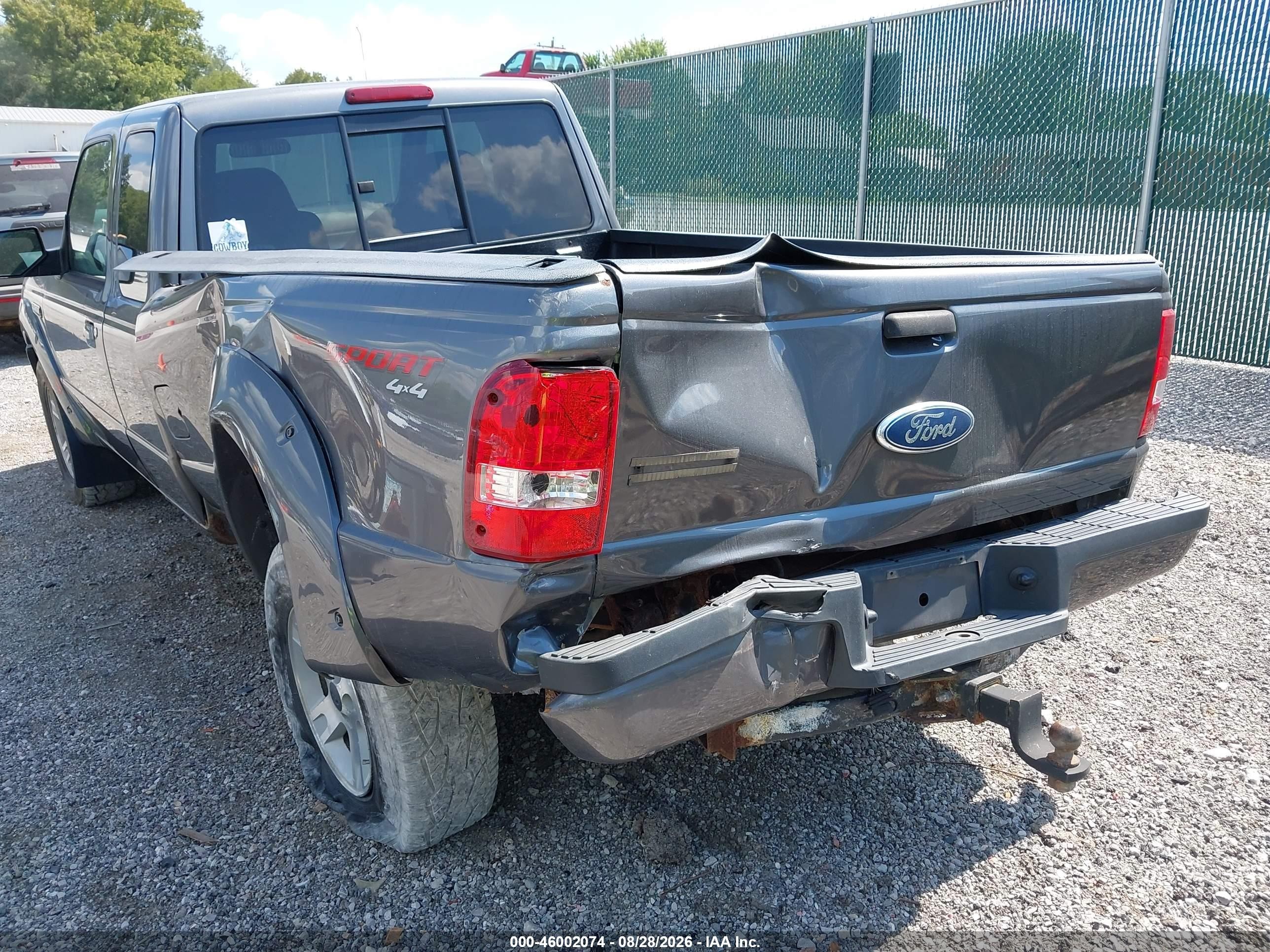 2007 Ford Ranger   Gray vin: 1FTZR45E57PA70443