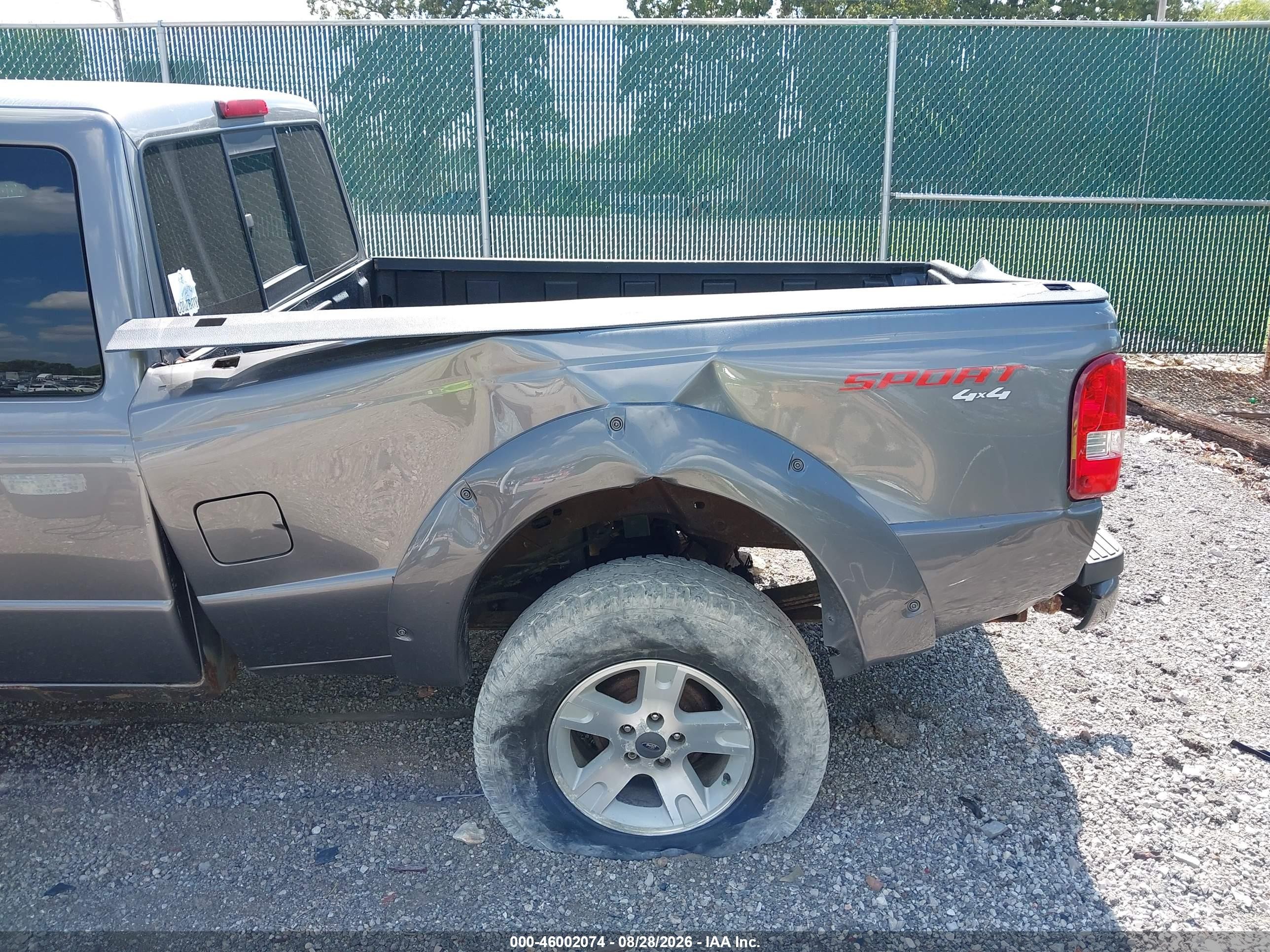 2007 Ford Ranger   Gray vin: 1FTZR45E57PA70443