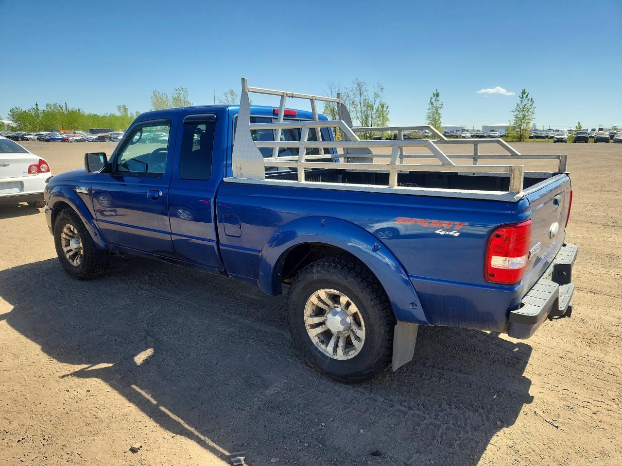 2009 Ford Ranger Super Cab Blue vin: 1FTZR45E59PA47490