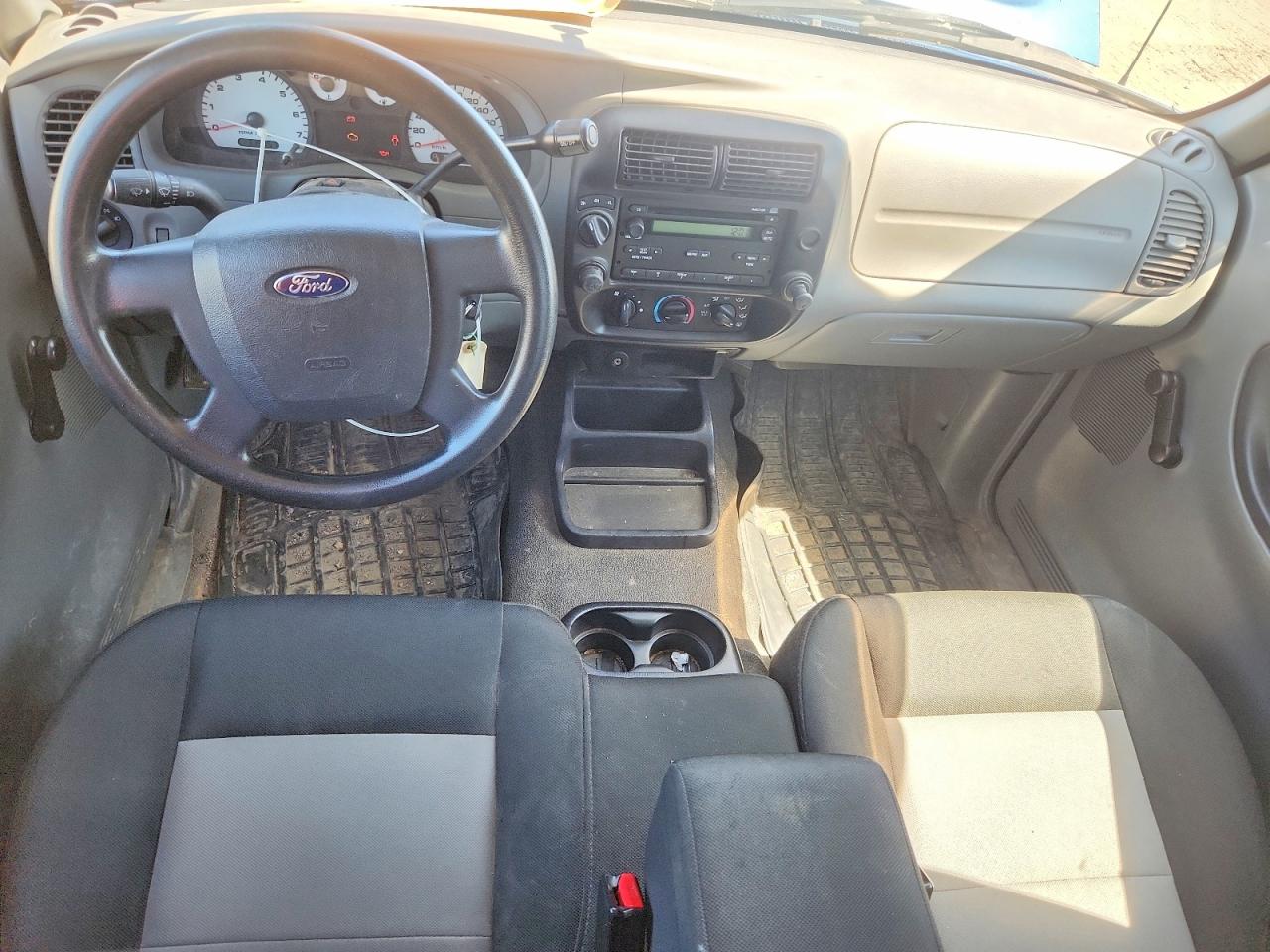 2009 Ford Ranger Super Cab Blue vin: 1FTZR45E59PA47490