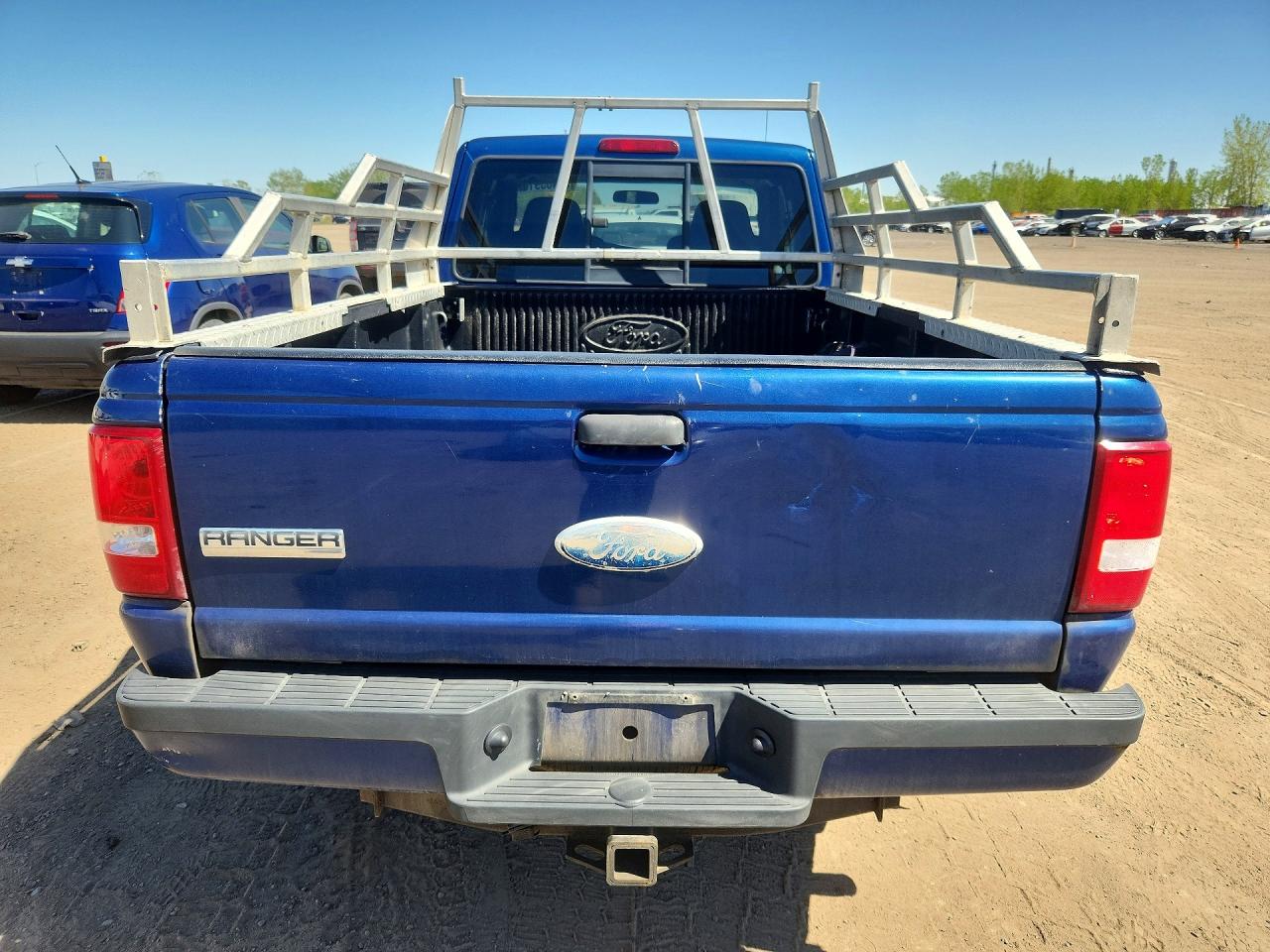 2009 Ford Ranger Super Cab Blue vin: 1FTZR45E59PA47490
