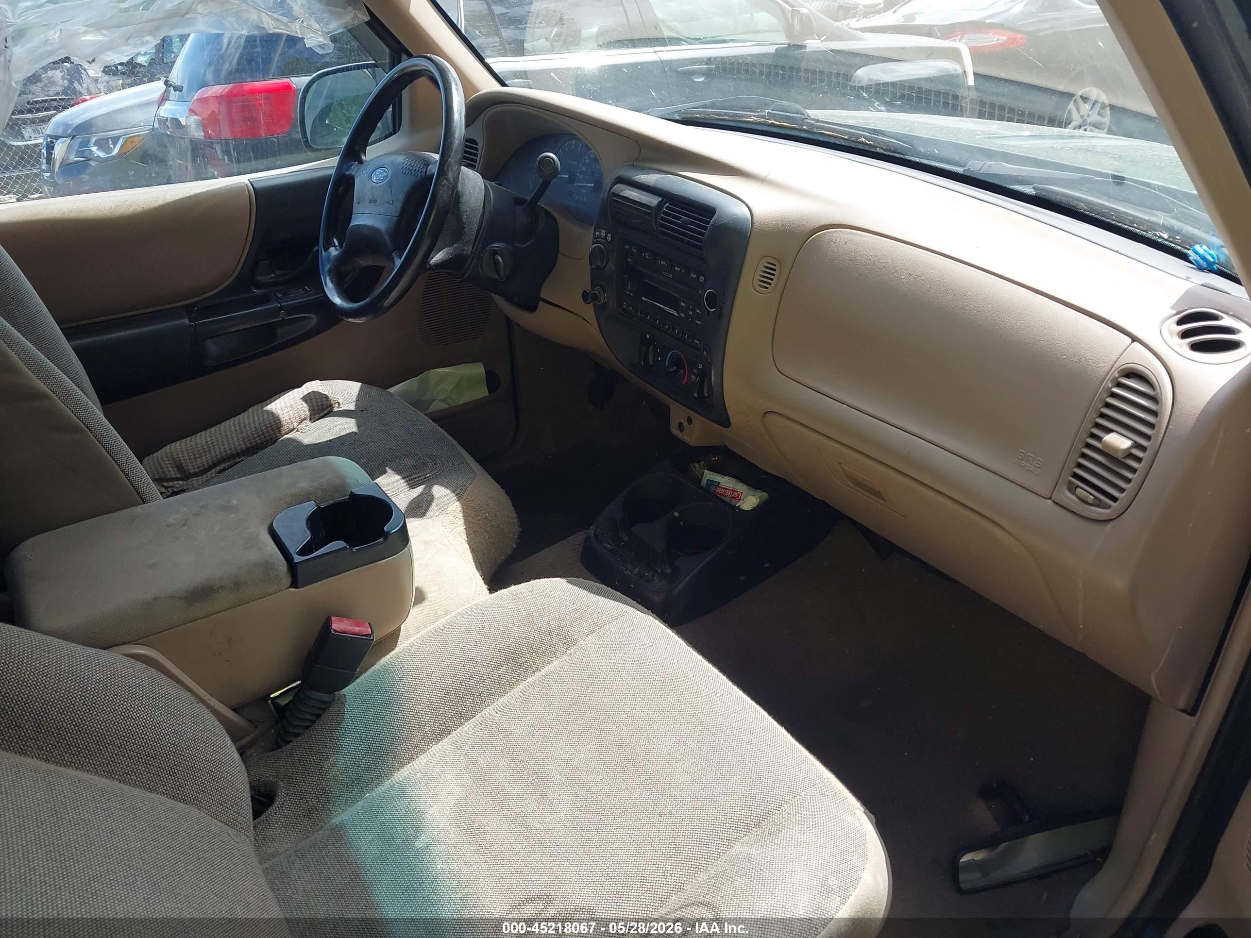 2002 Ford Ranger Edge/xlt Green vin: 1FTZR45E62PB34143