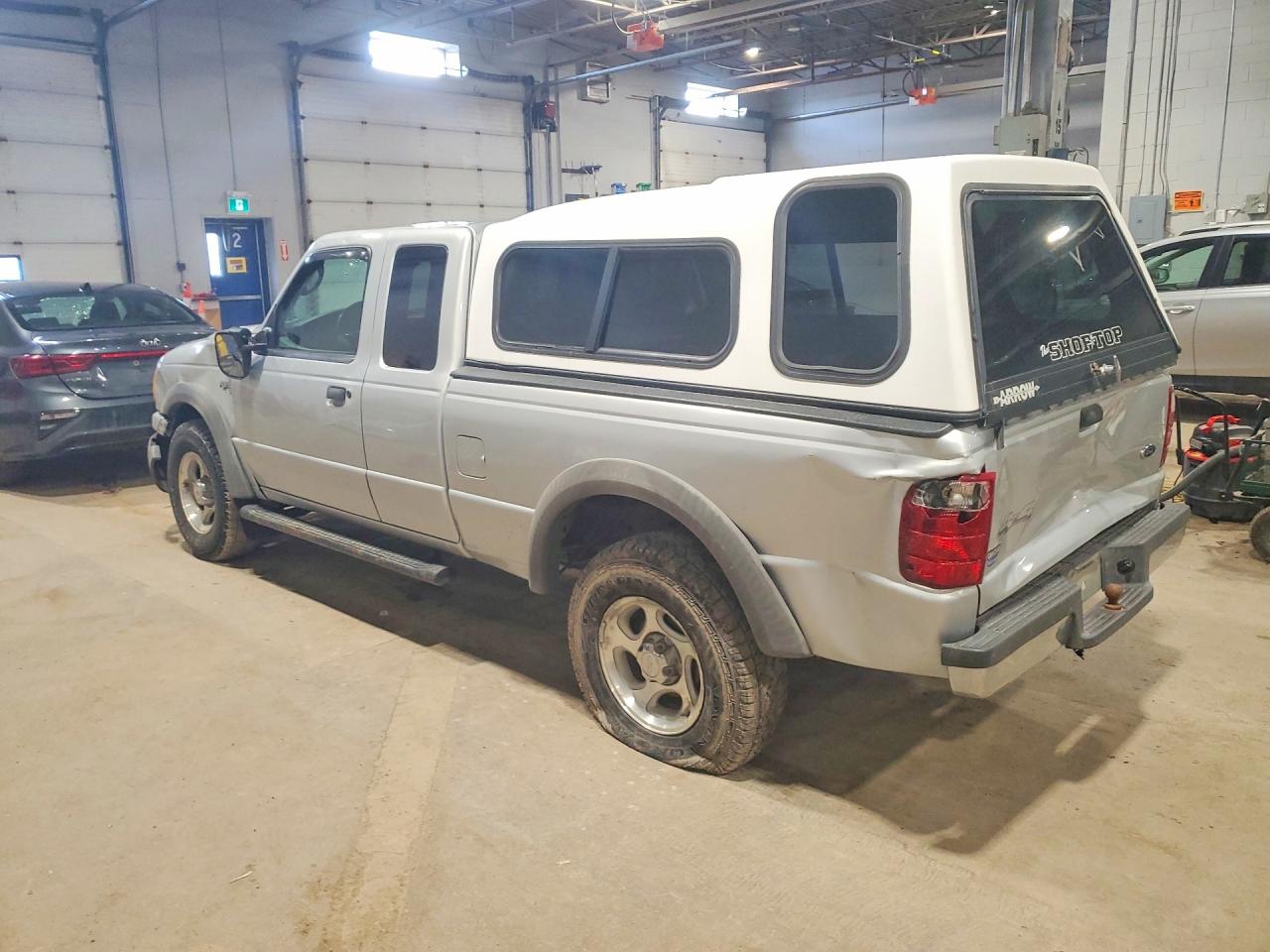 2003 Ford Ranger Super Cab Silver vin: 1FTZR45E63PA55881