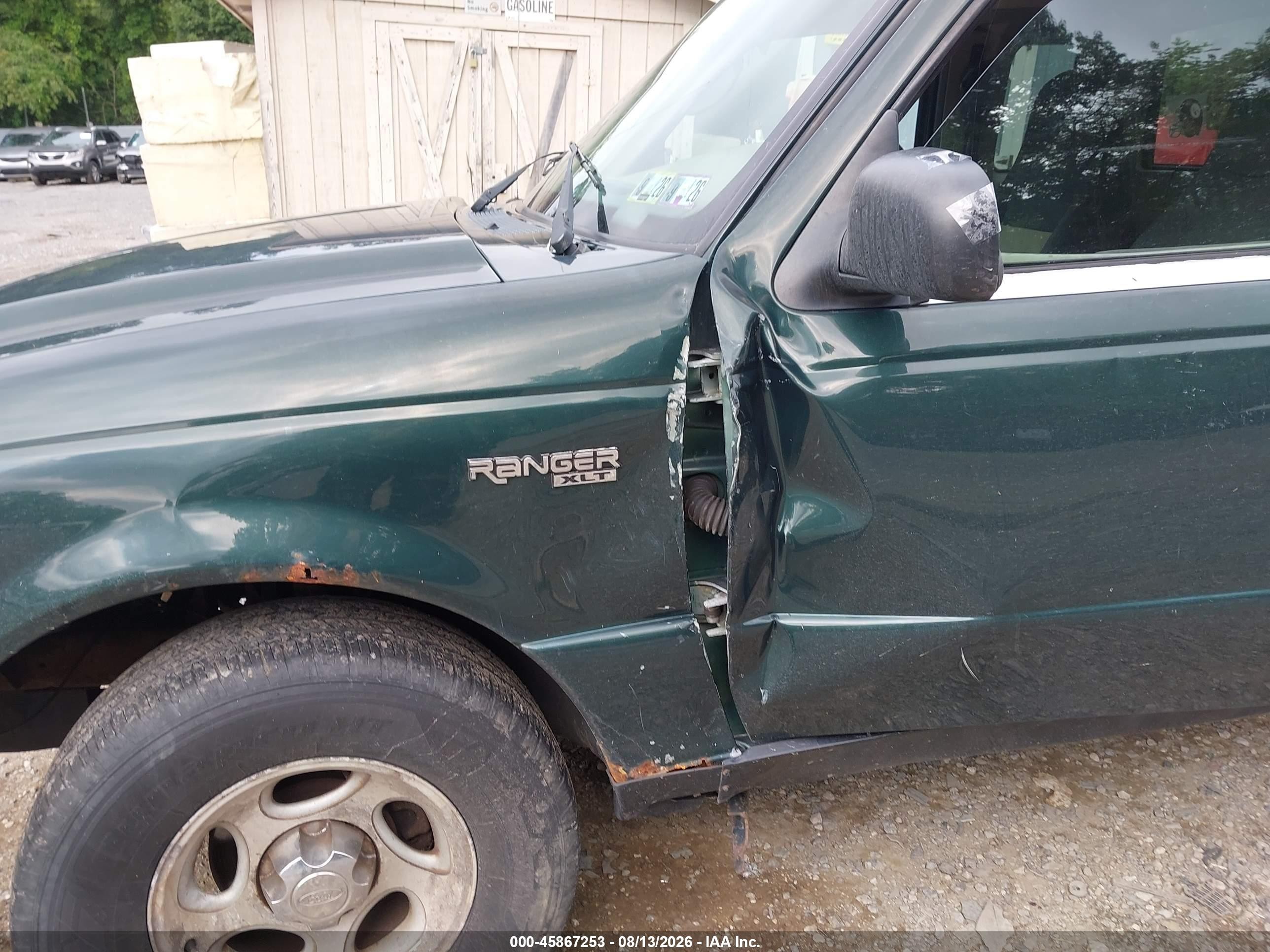 2003 Ford Ranger Edge/xlt Green vin: 1FTZR45E63TA41860