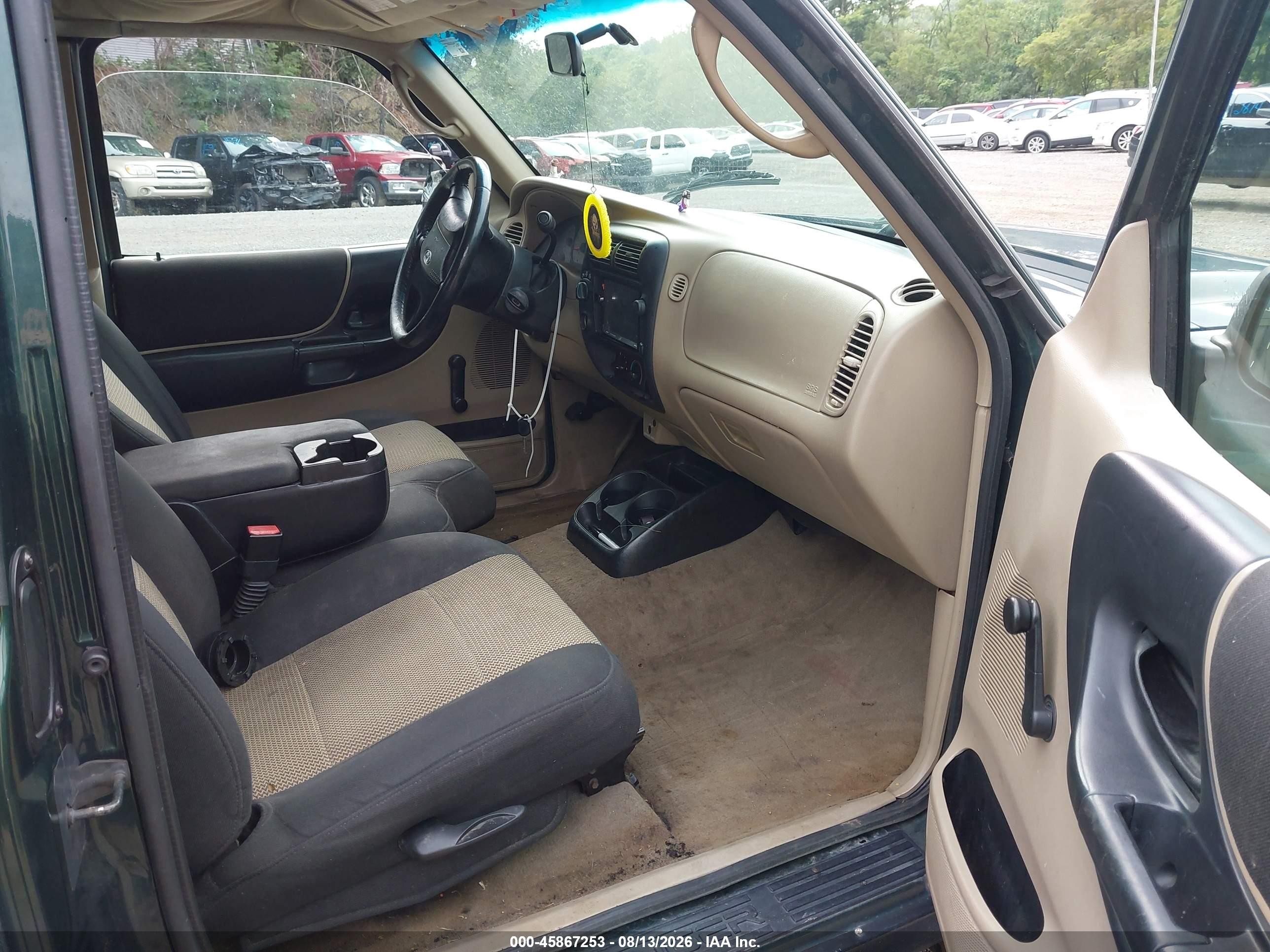 2003 Ford Ranger Edge/xlt Green vin: 1FTZR45E63TA41860