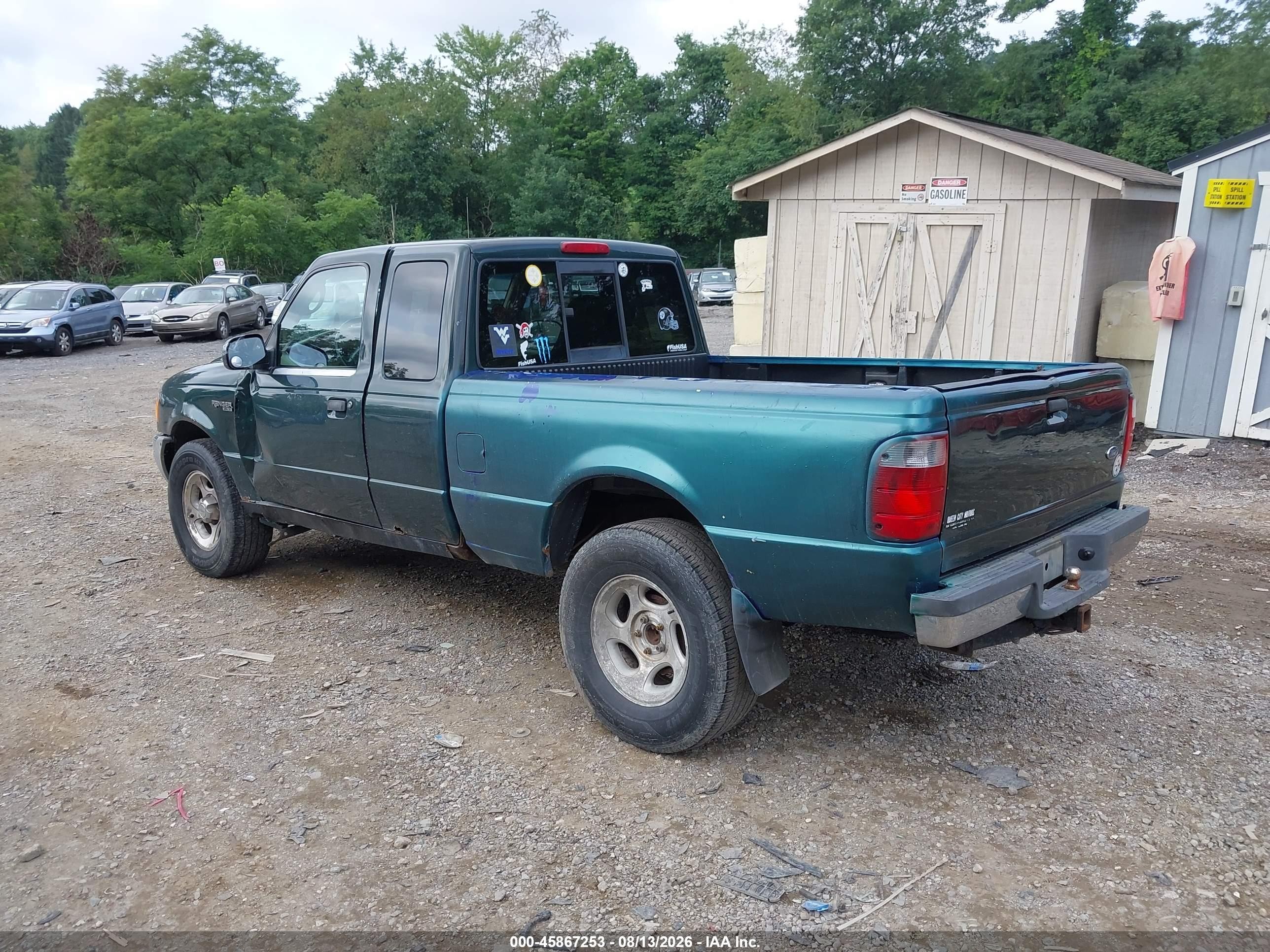 2003 Ford Ranger Edge/xlt Green vin: 1FTZR45E63TA41860